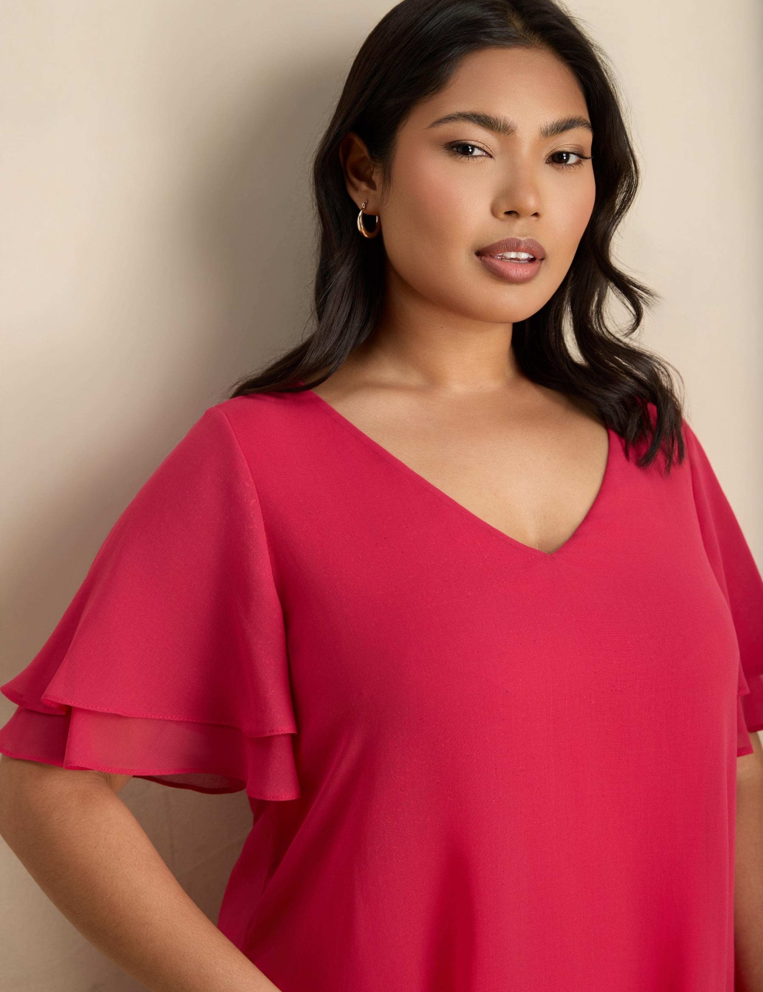 V-Neck Blouse 3 of 5