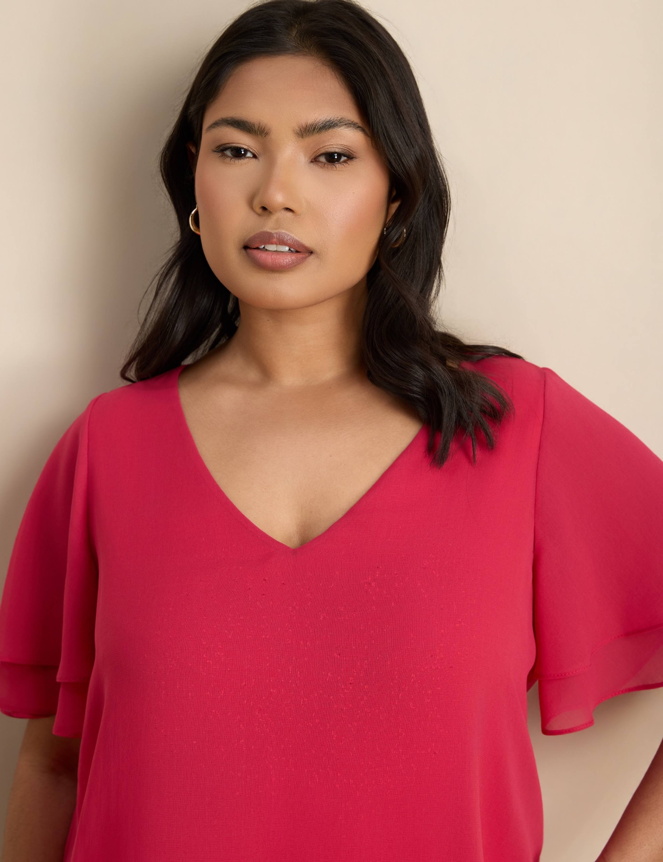 V-Neck Blouse 4 of 5