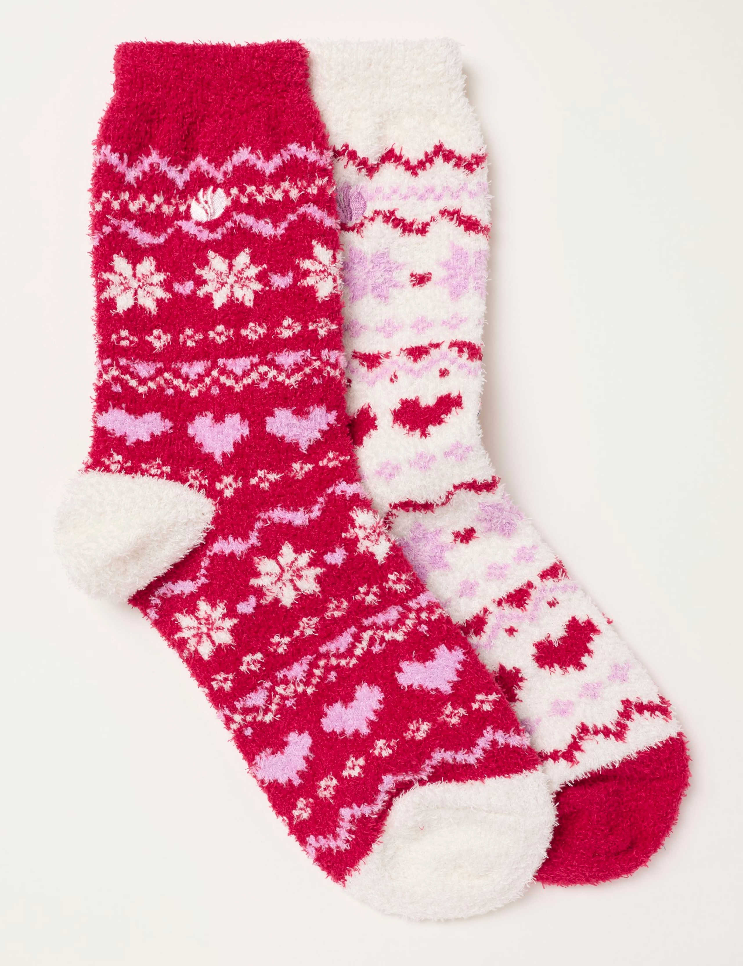2 Pack Ankle High Socks 2 of 2