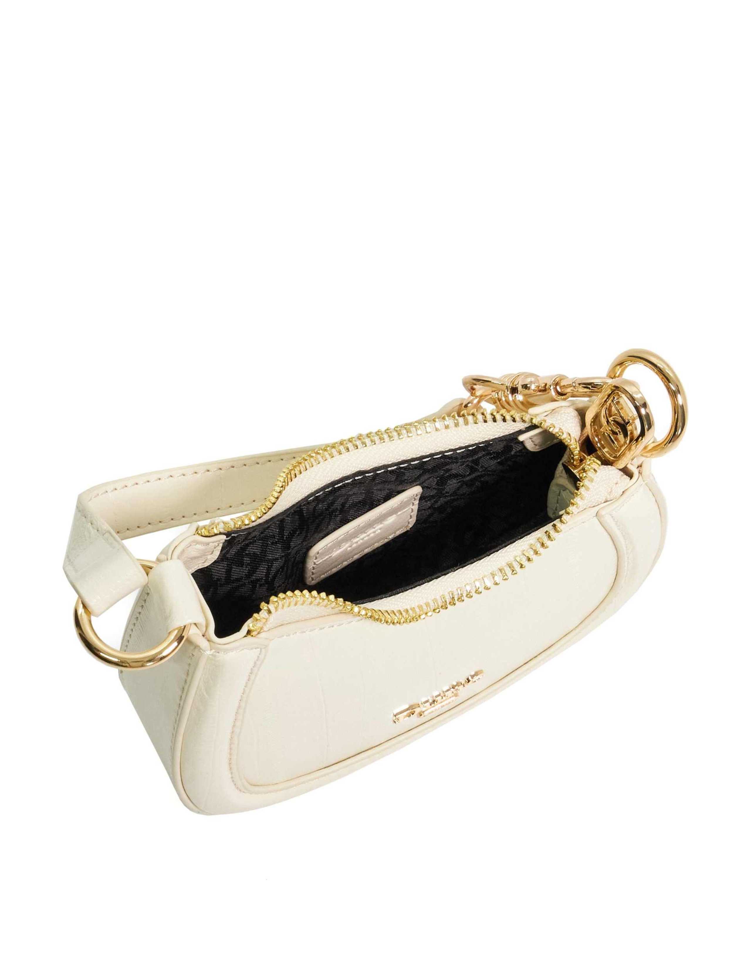 Leather Asymmetric Shoulder Bag 4 of 5