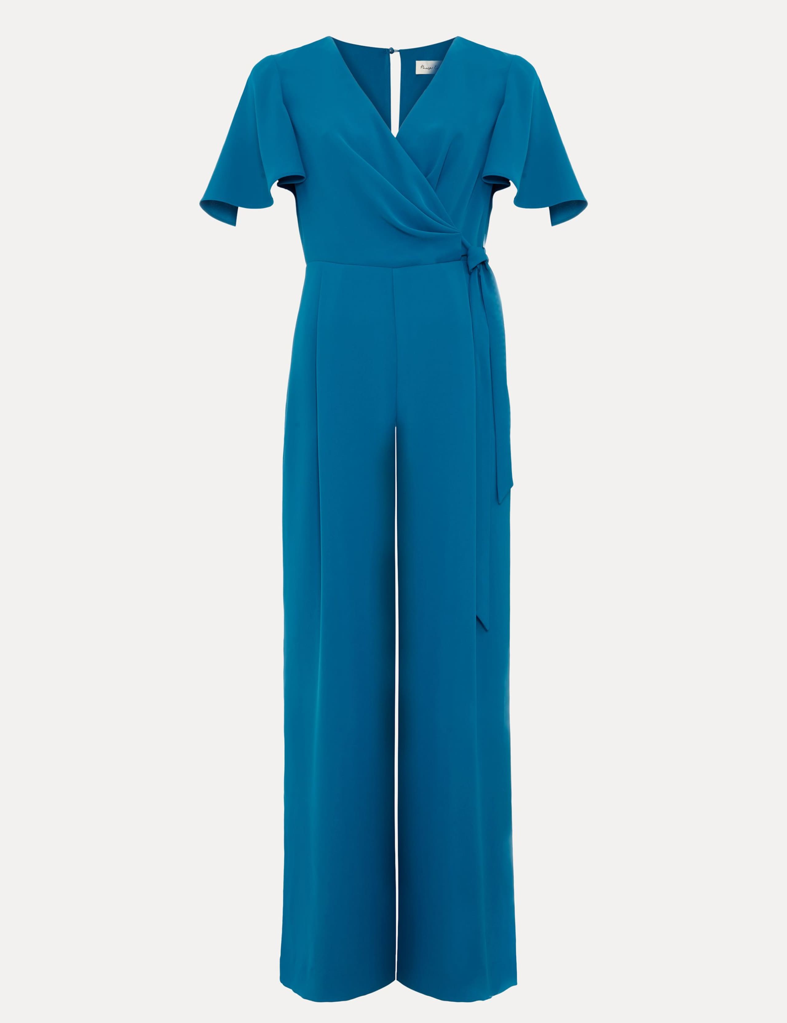 Belted Wide Leg Jumpsuit 2 of 6