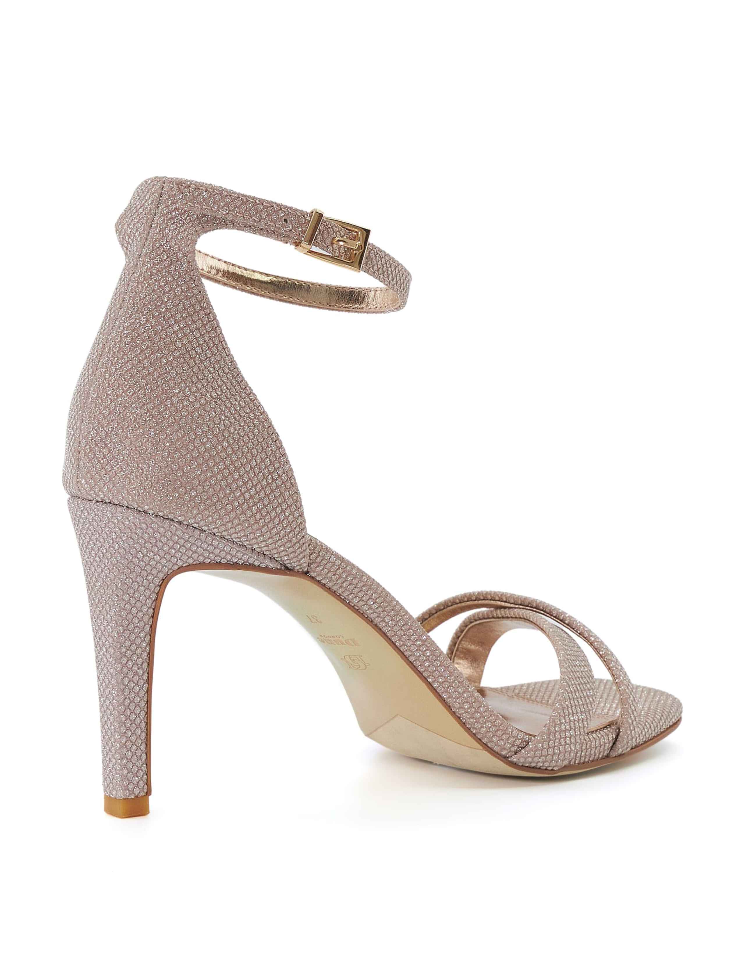 Leather Strappy Stiletto Heel Sandals 3 of 5