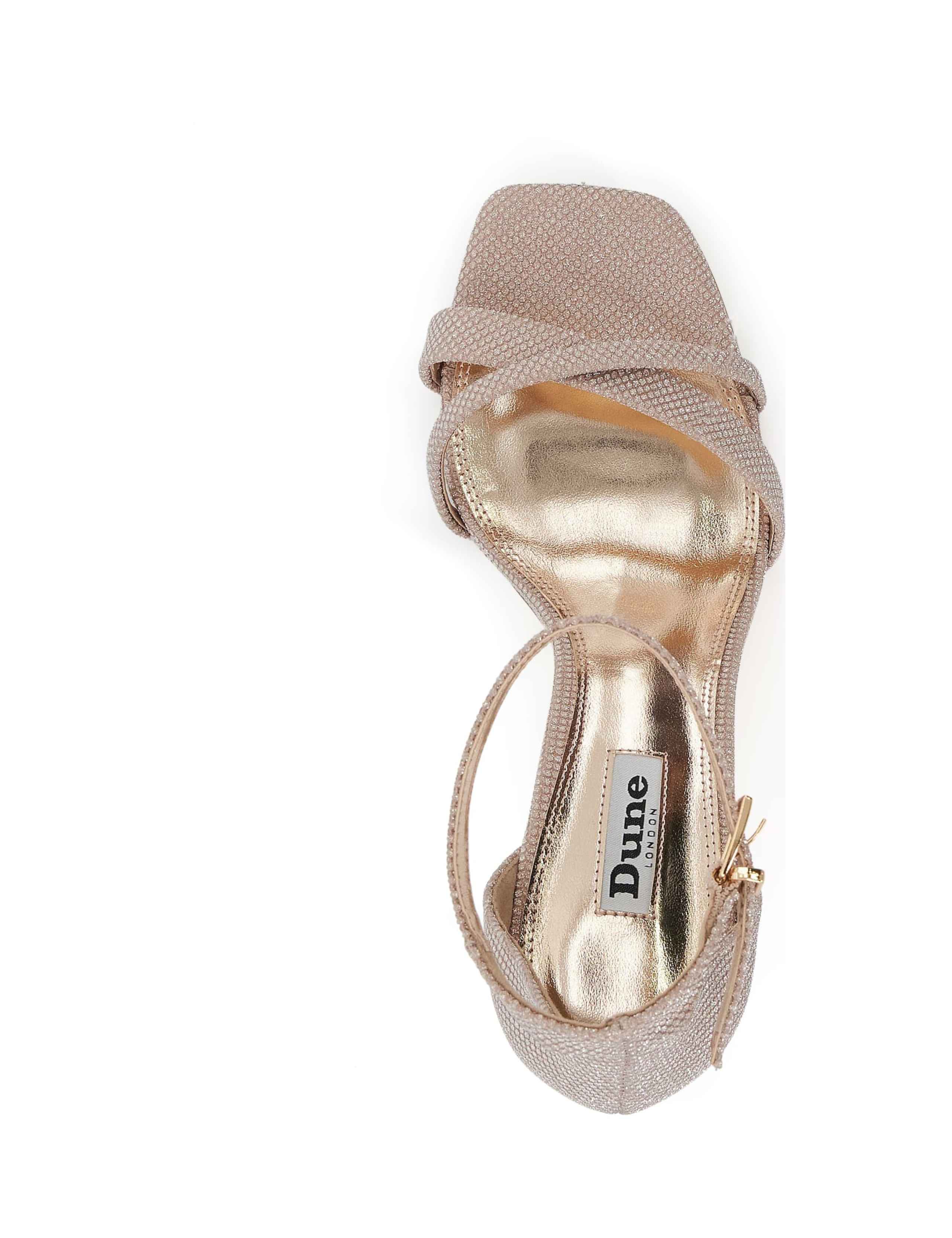 Leather Strappy Stiletto Heel Sandals 4 of 5