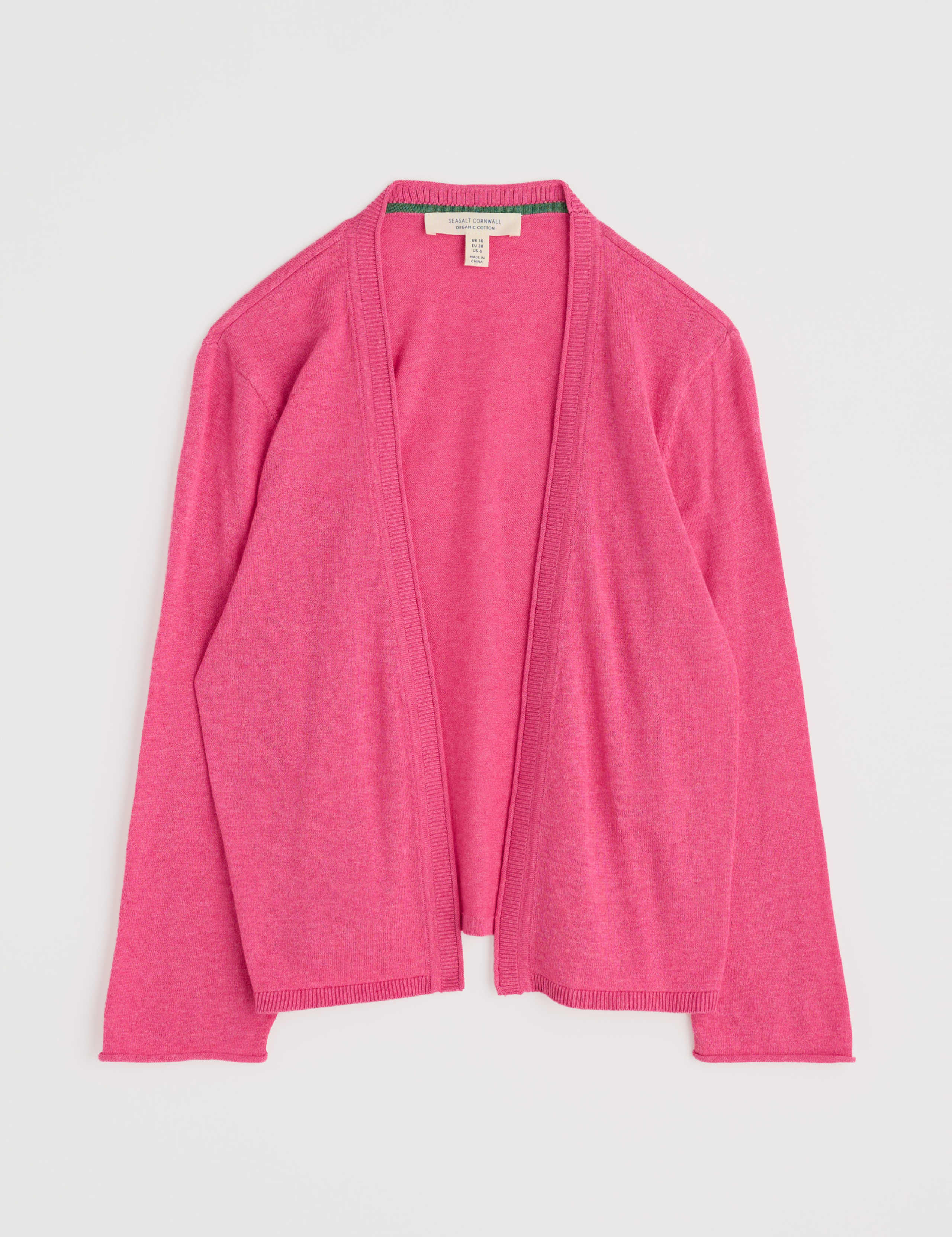 Pure Cotton Edge to Edge Cardigan 2 of 4