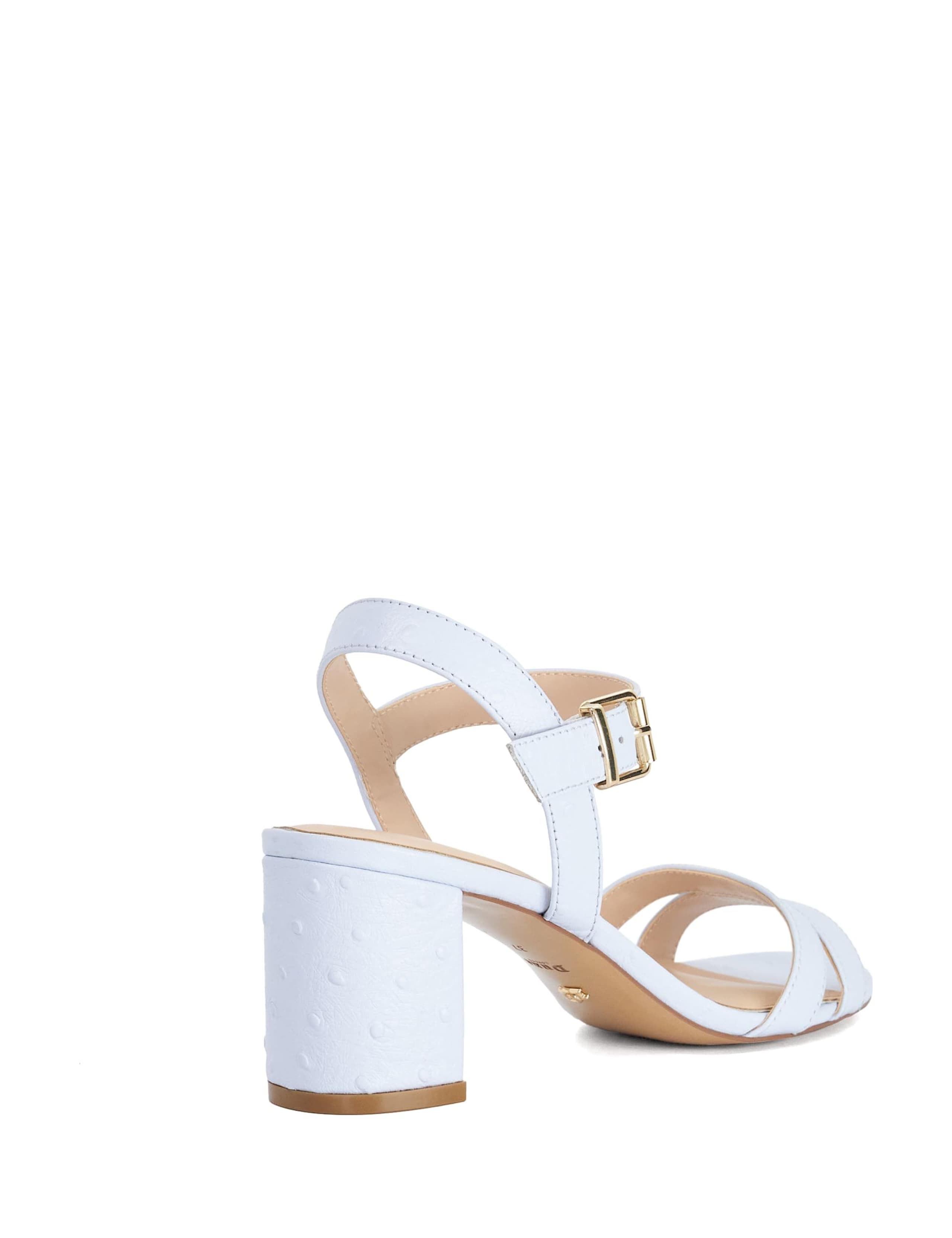 Leather Ankle Strap Block Heel Sandals 5 of 5