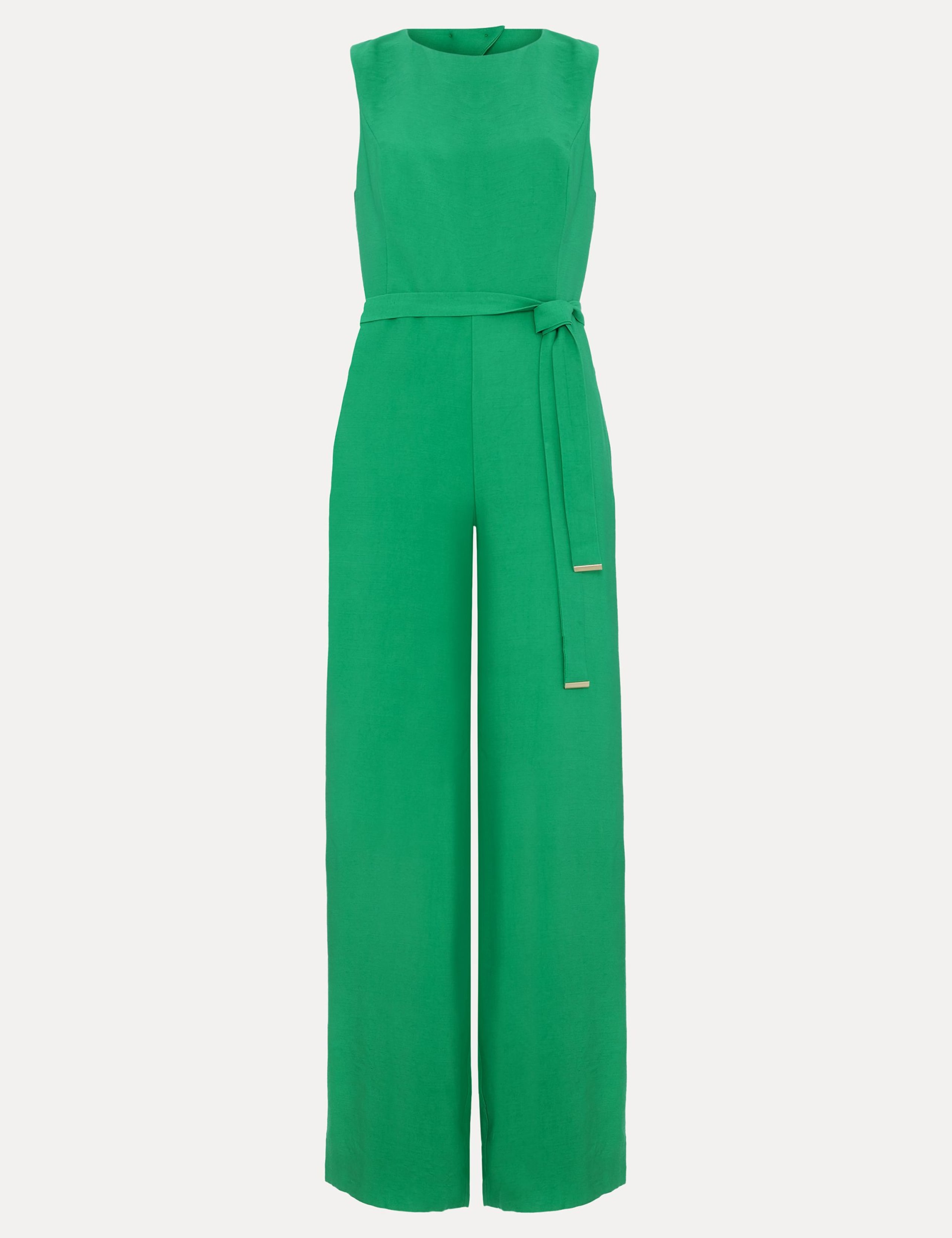Belted Wide Leg Jumpsuit 2 of 6