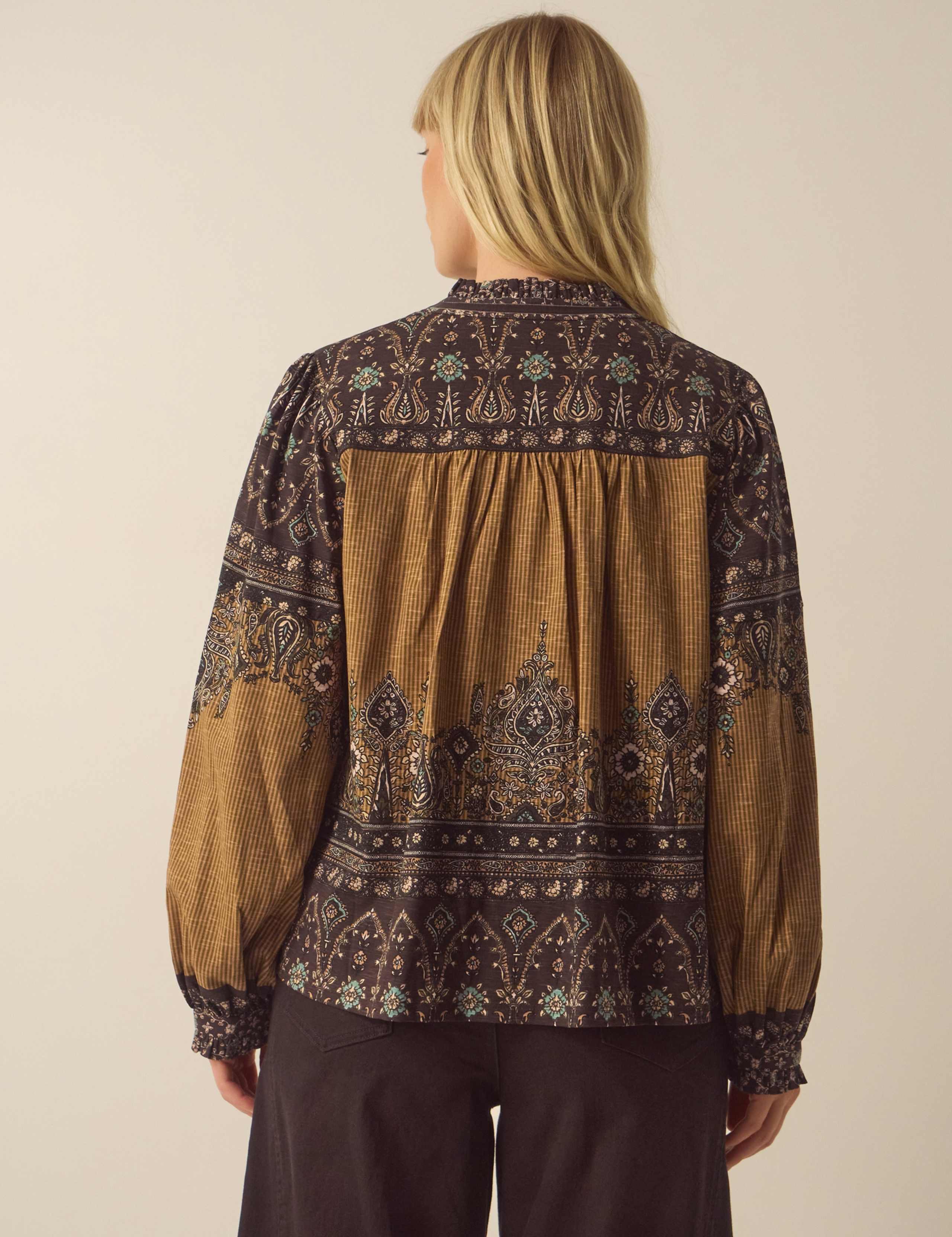 Pure Cotton Printed Regular Fit Top 2 of 5