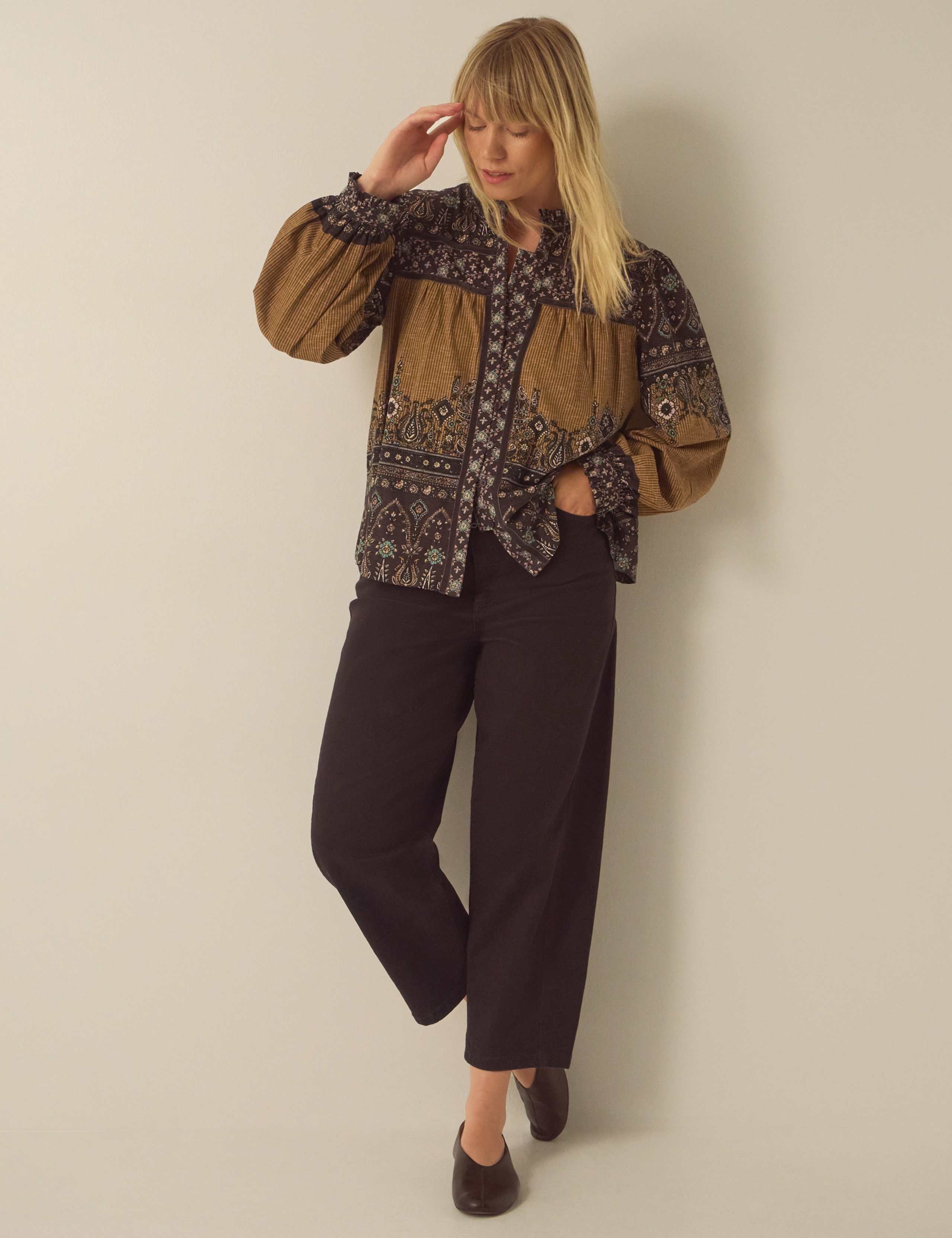 Pure Cotton Printed Regular Fit Top 3 of 5