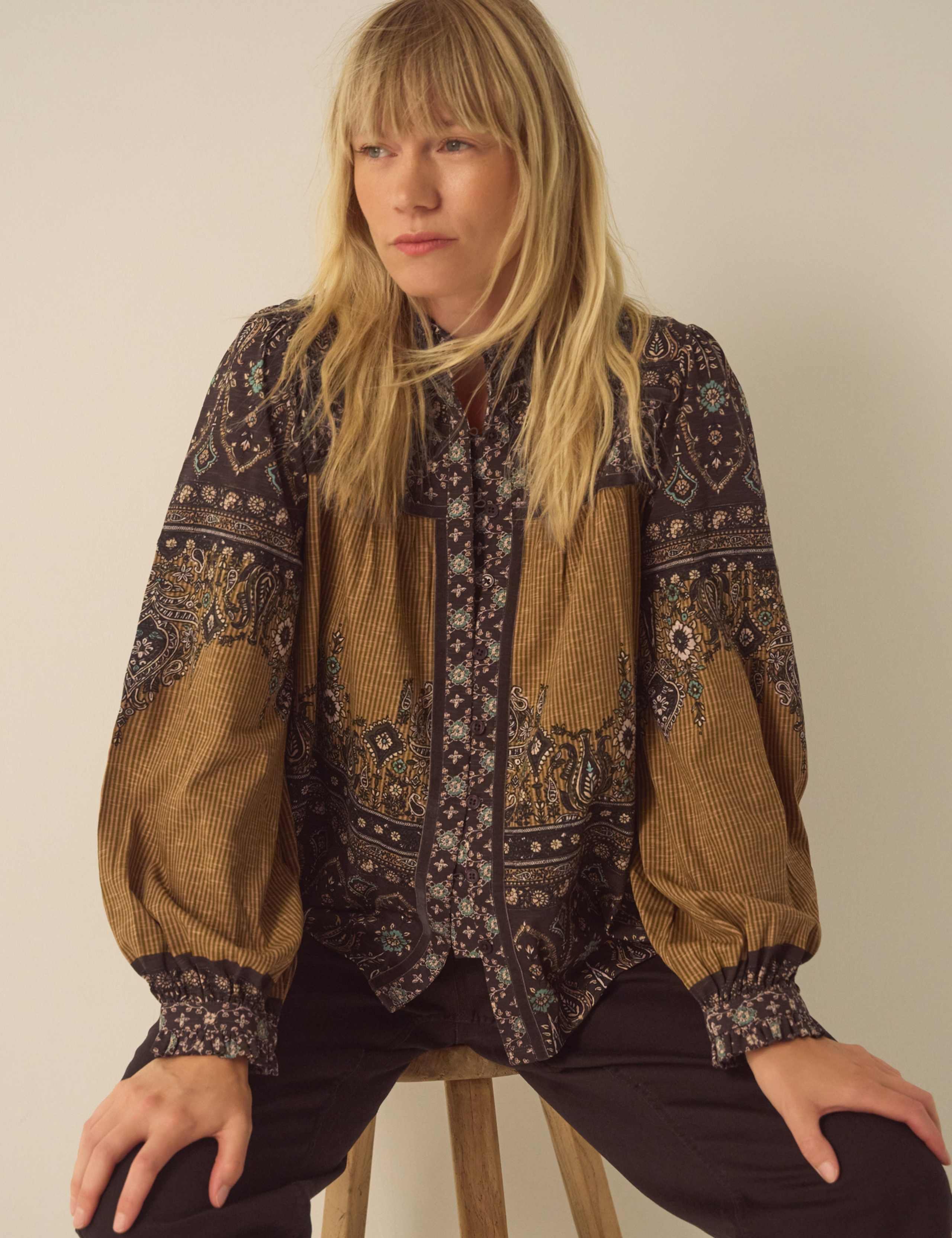 Pure Cotton Printed Regular Fit Top 4 of 5