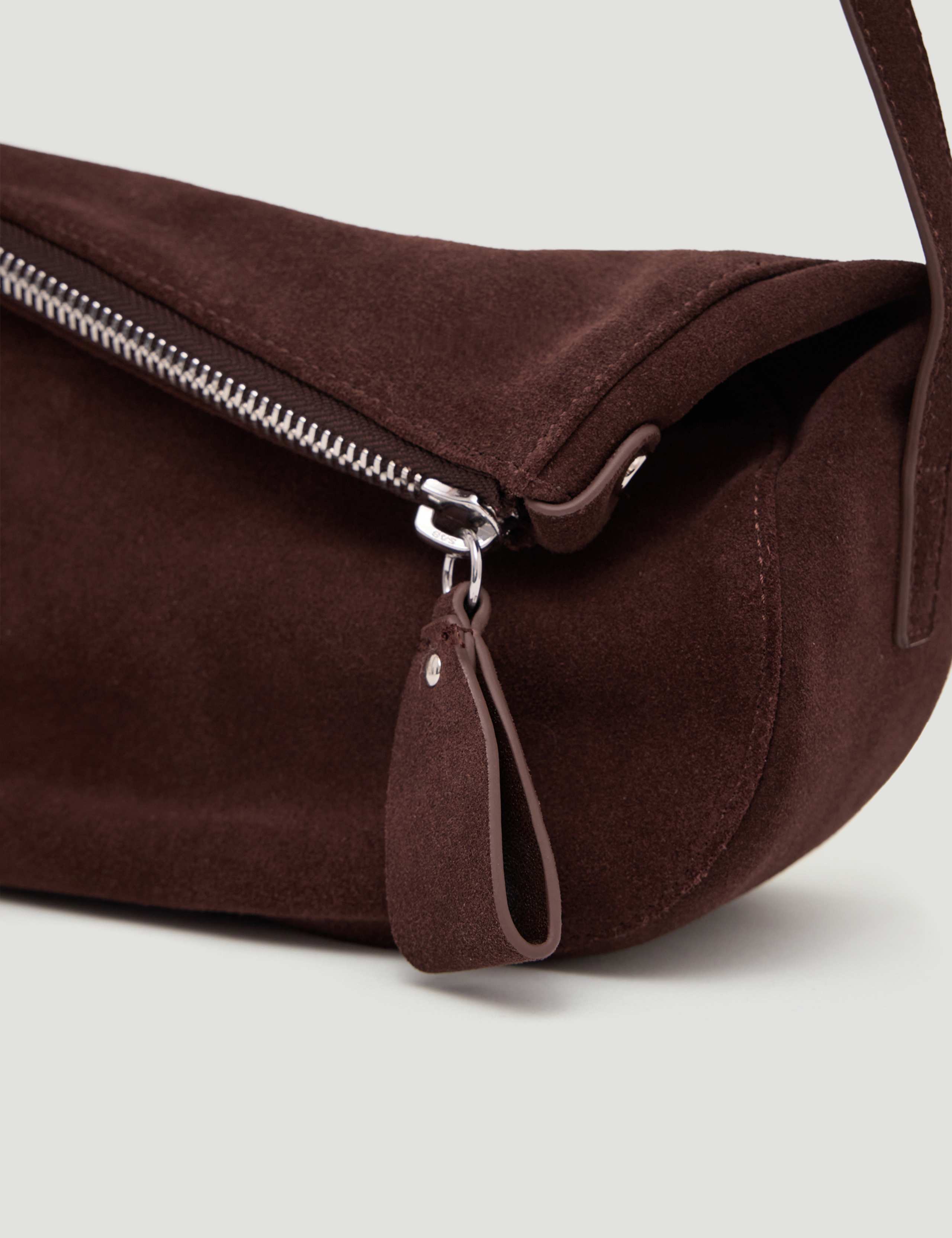 Suede Zip Around Cross Body Bag 3 of 7