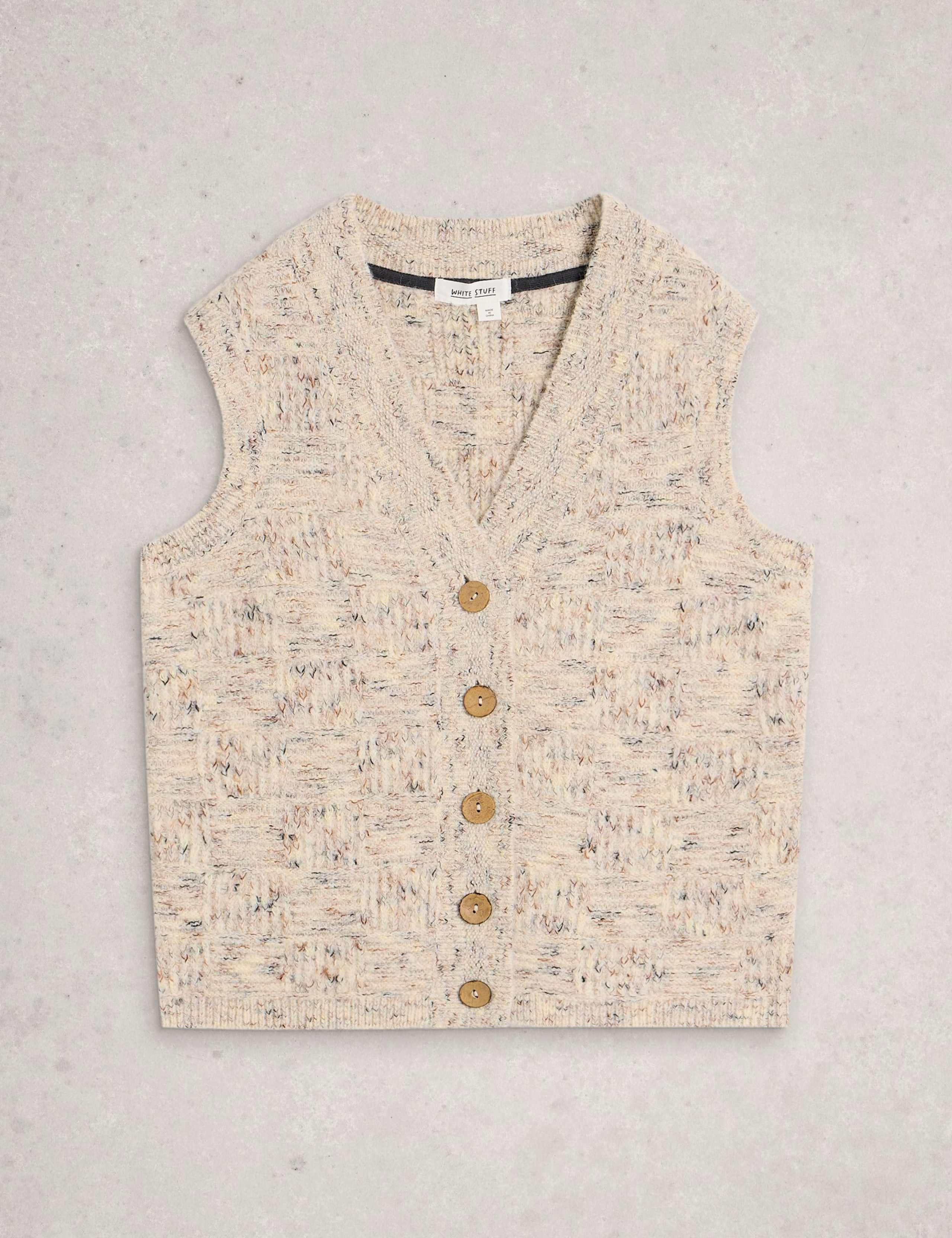 Neppy V-Neck Button Through Vest Top 2 of 6