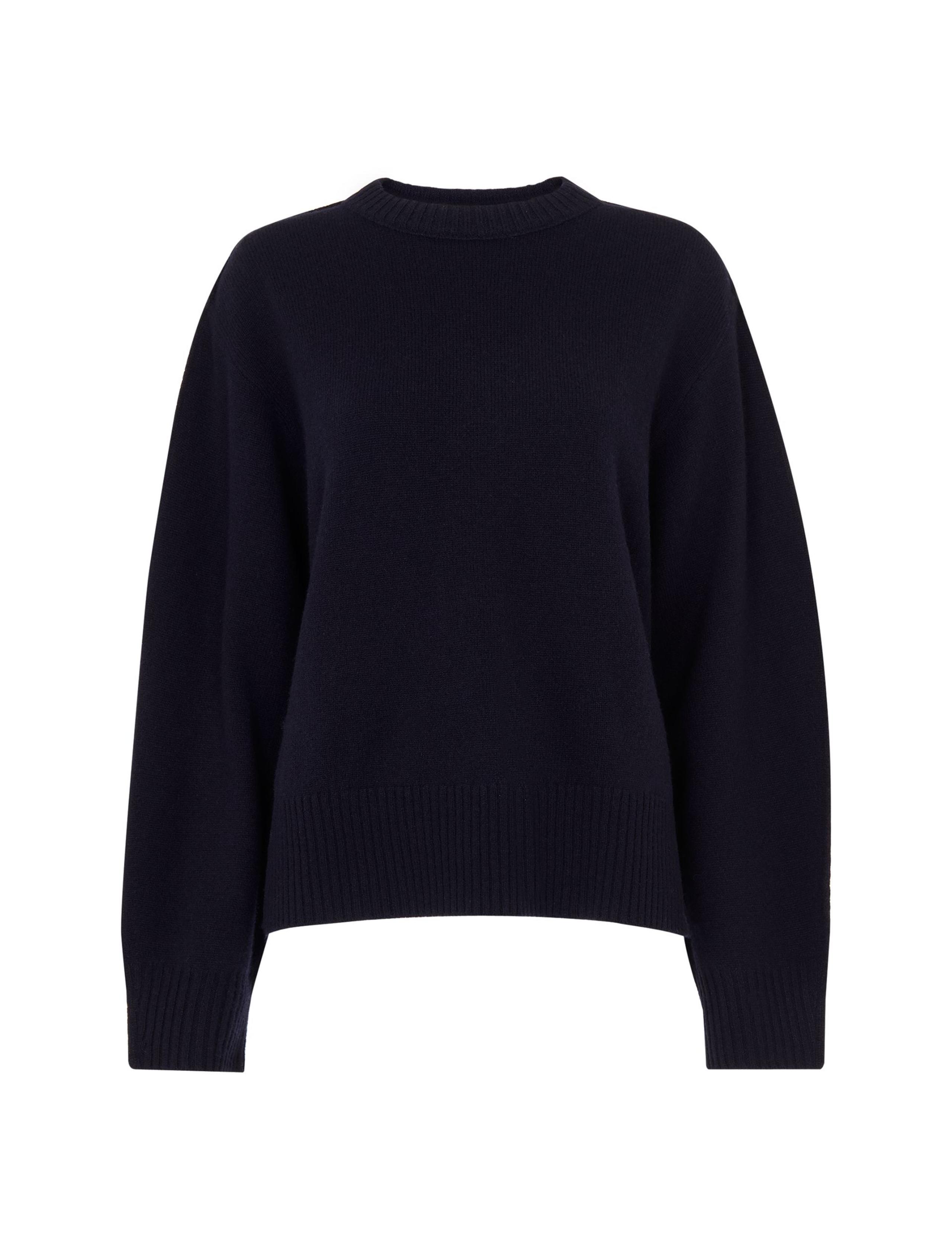 Pure Wool Textured Jumper 2 of 3