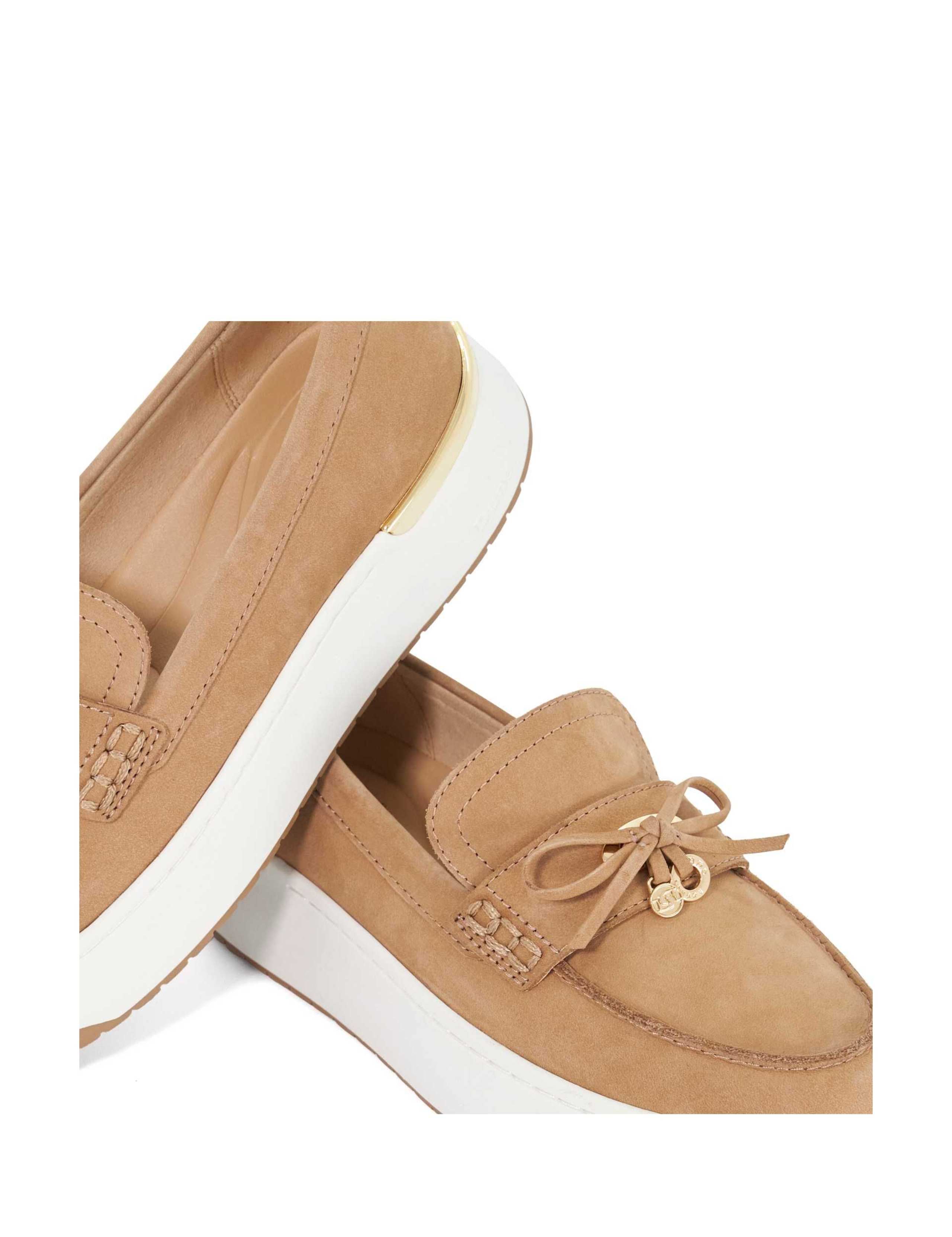 Leather Bow Flatform Loafers 6 of 6