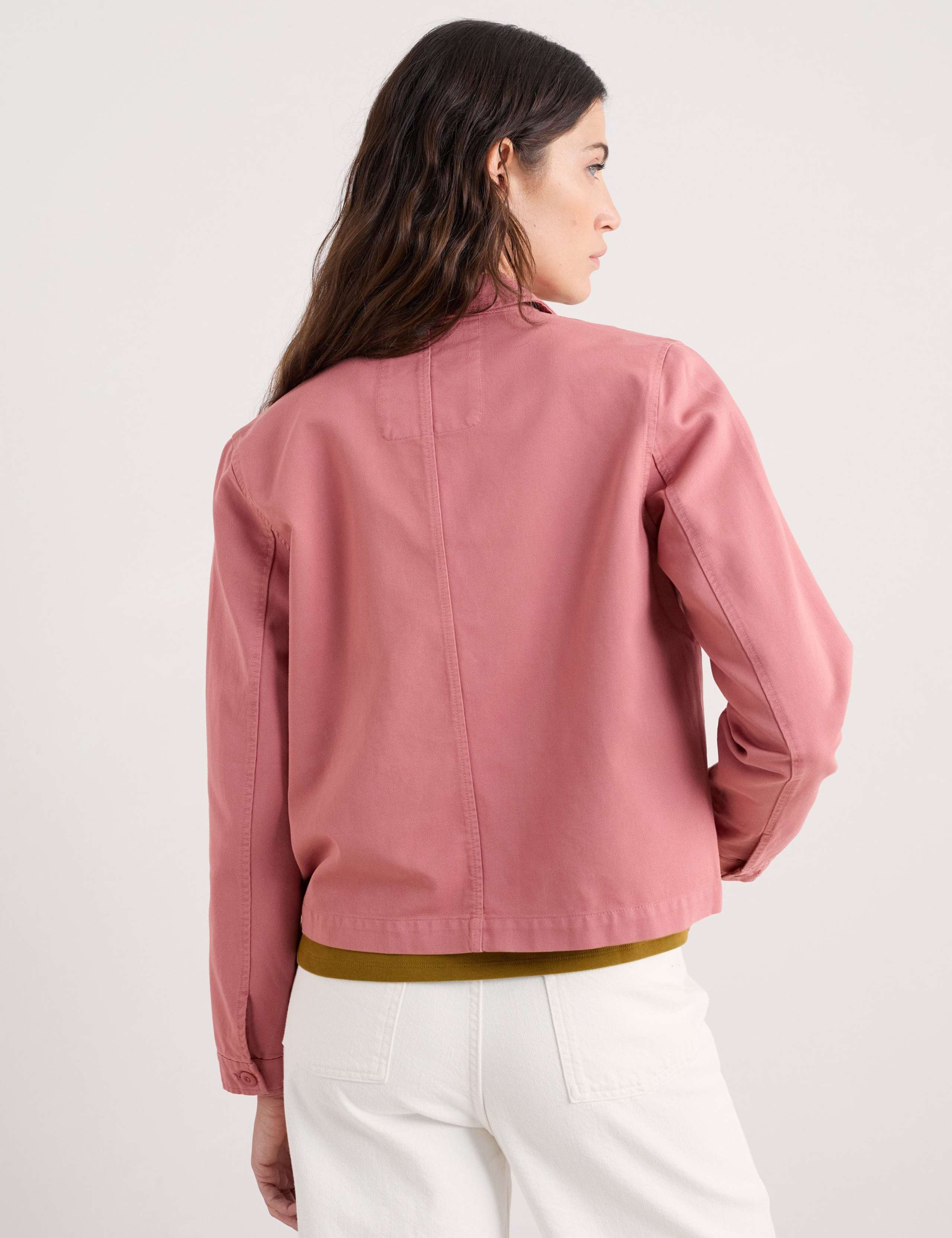 Pure Cotton Collared Jacket 3 of 5