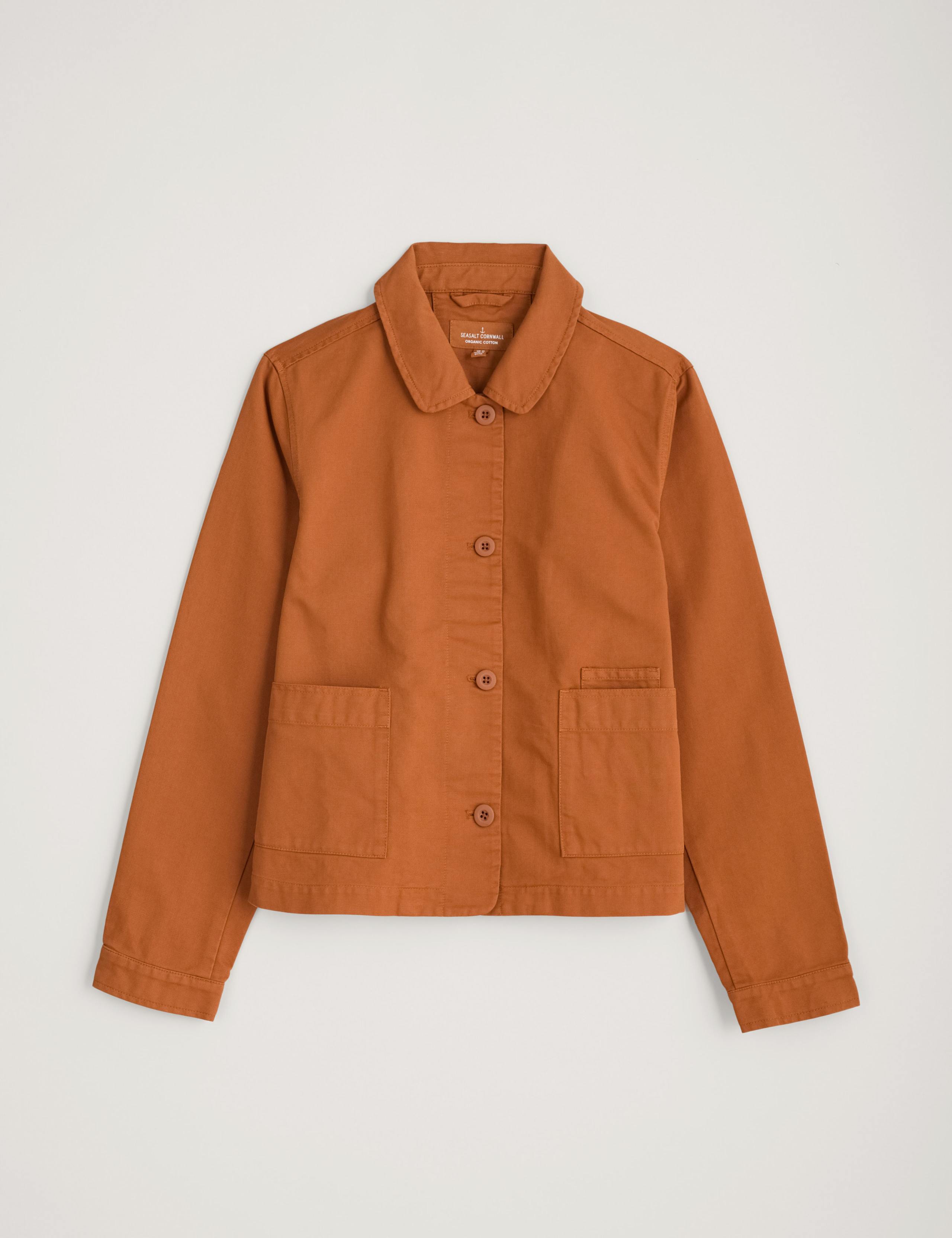 Pure Cotton Collared Jacket 2 of 4