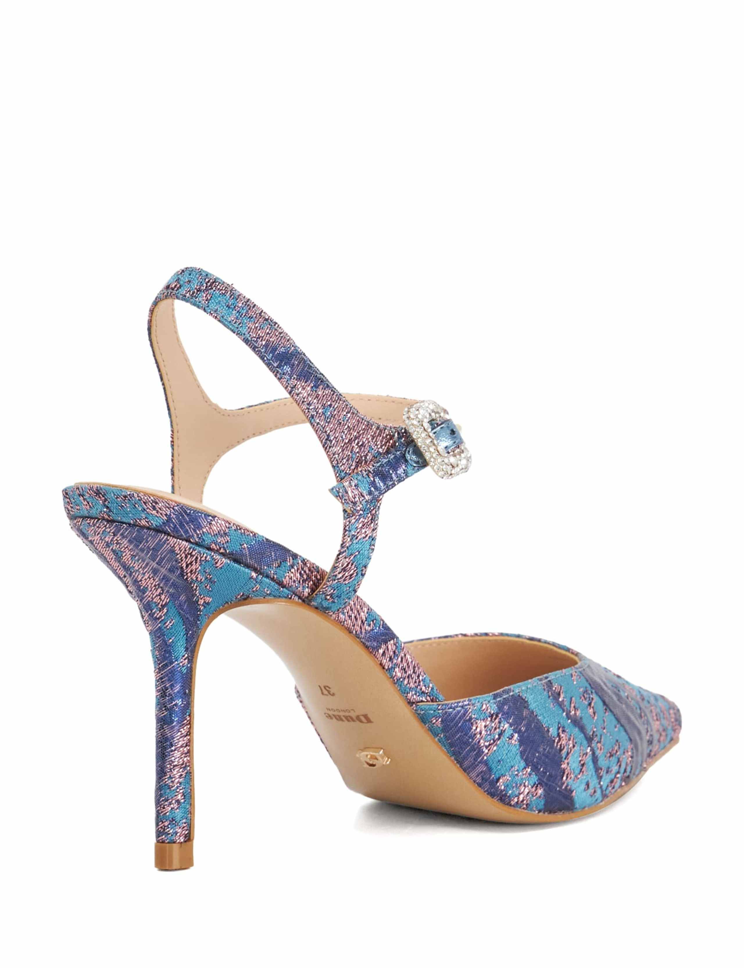 Jacquard Pointed Toe Court Shoes 3 of 5