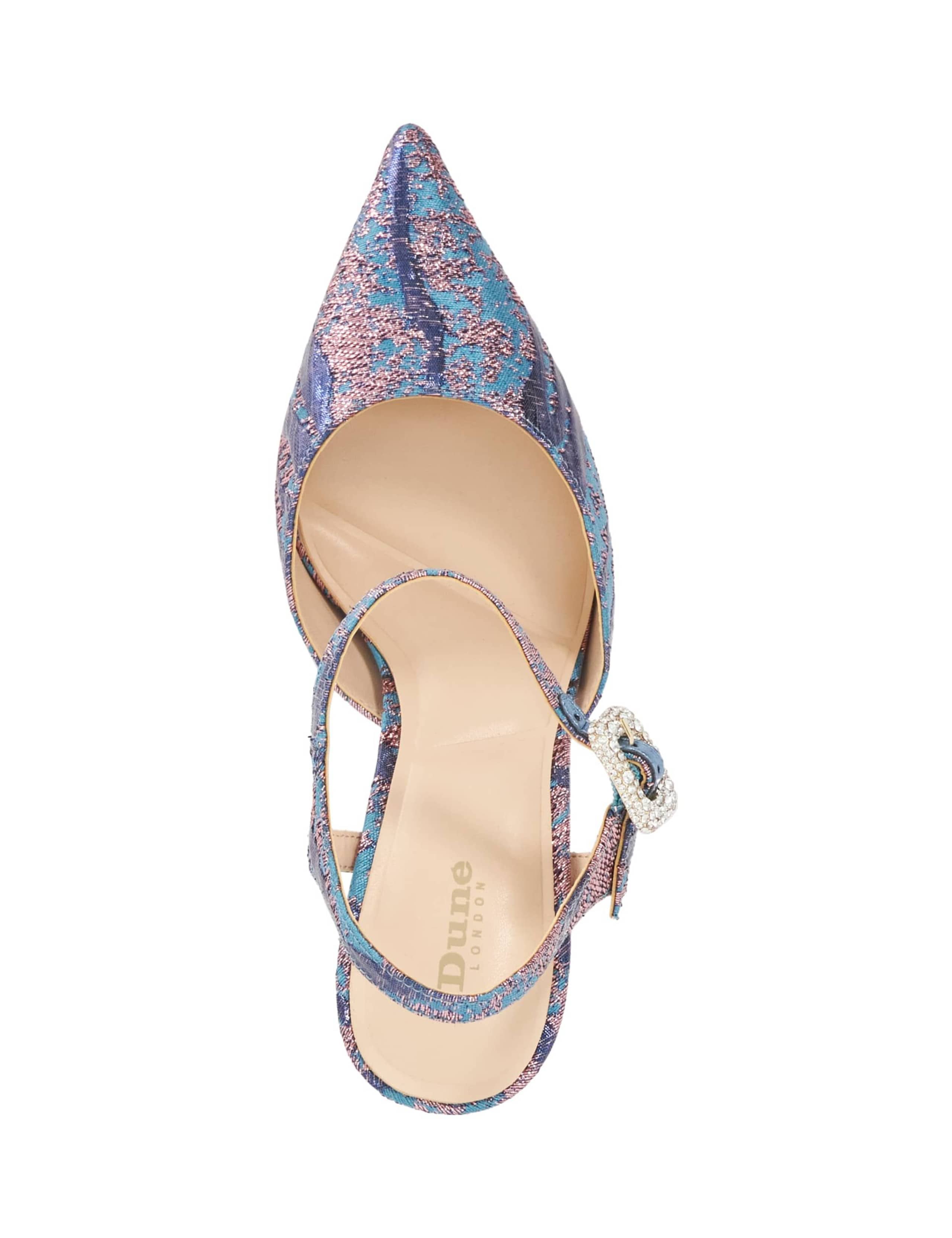 Jacquard Pointed Toe Court Shoes 4 of 5