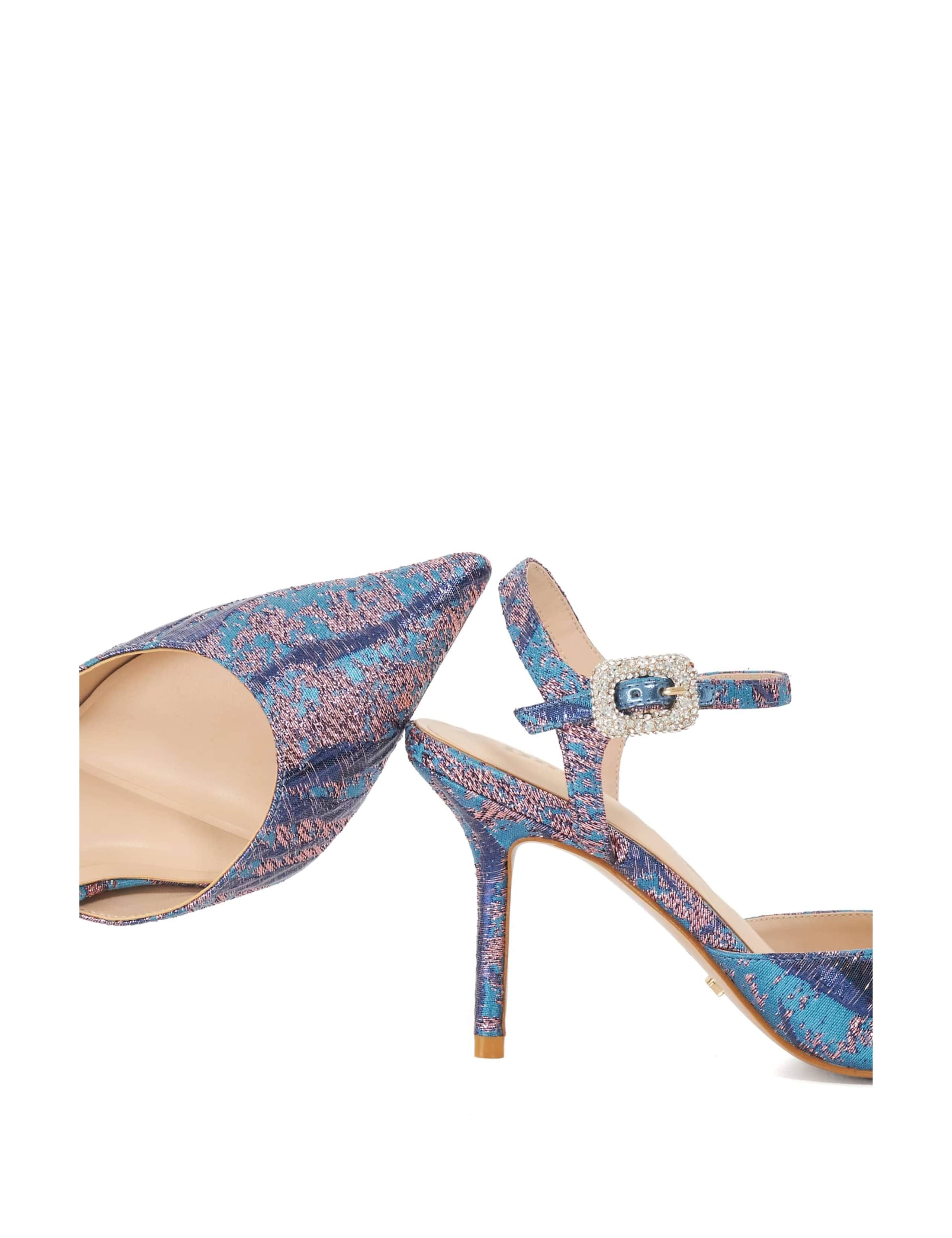Jacquard Pointed Toe Court Shoes 5 of 5