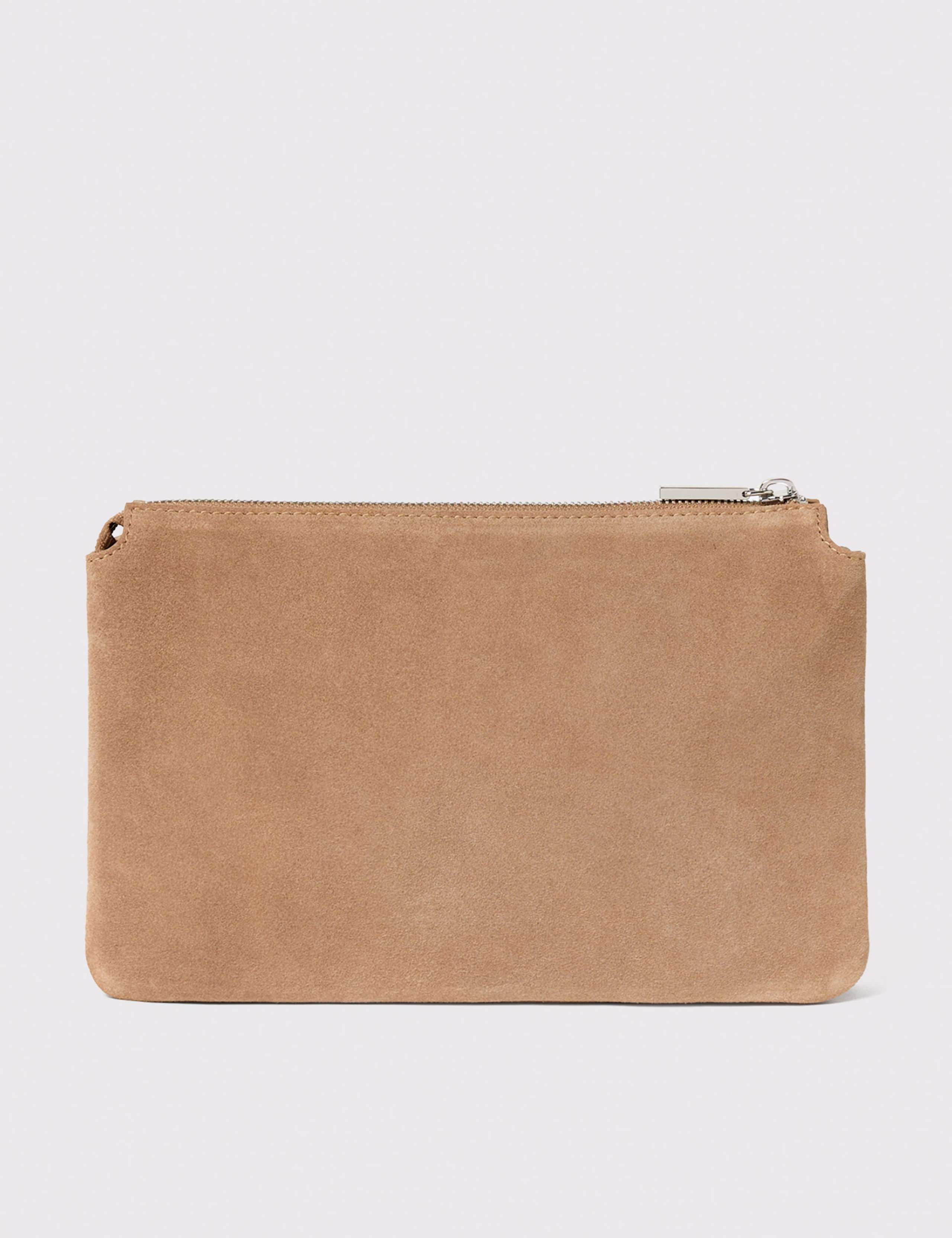 Suede Clutch Bag 2 of 5
