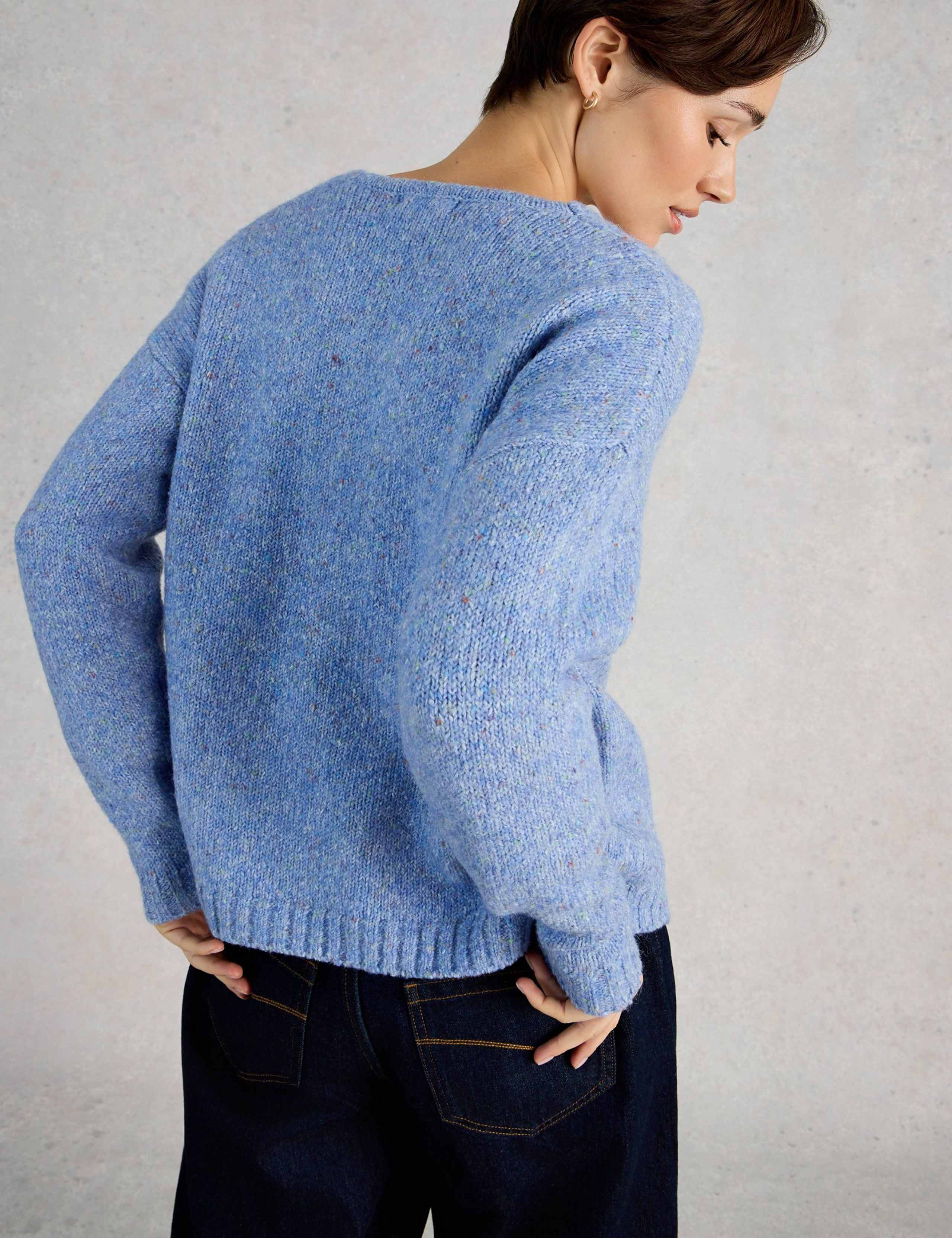 Textured V-Neck Jumper 4 of 6