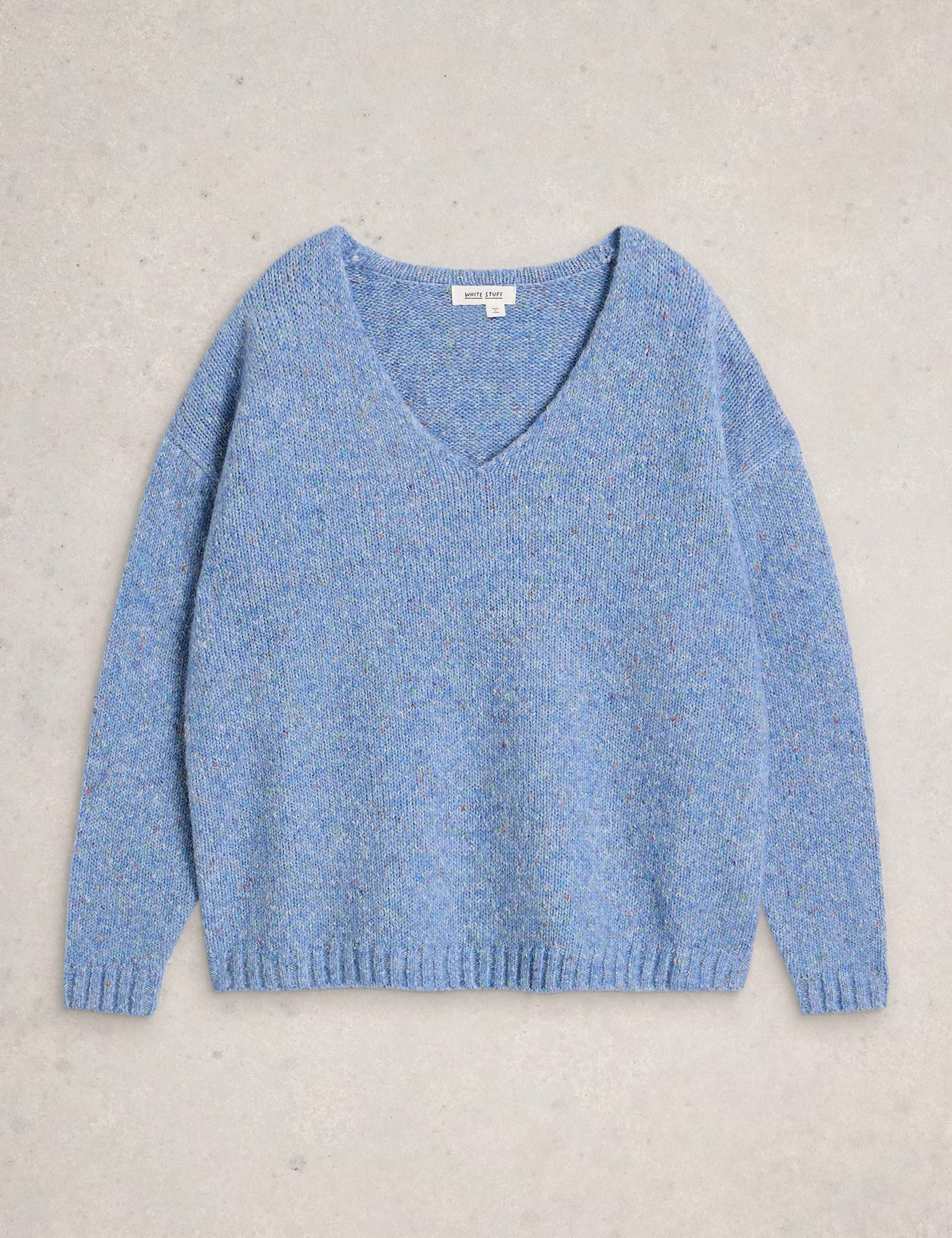 Textured V-Neck Jumper 2 of 6