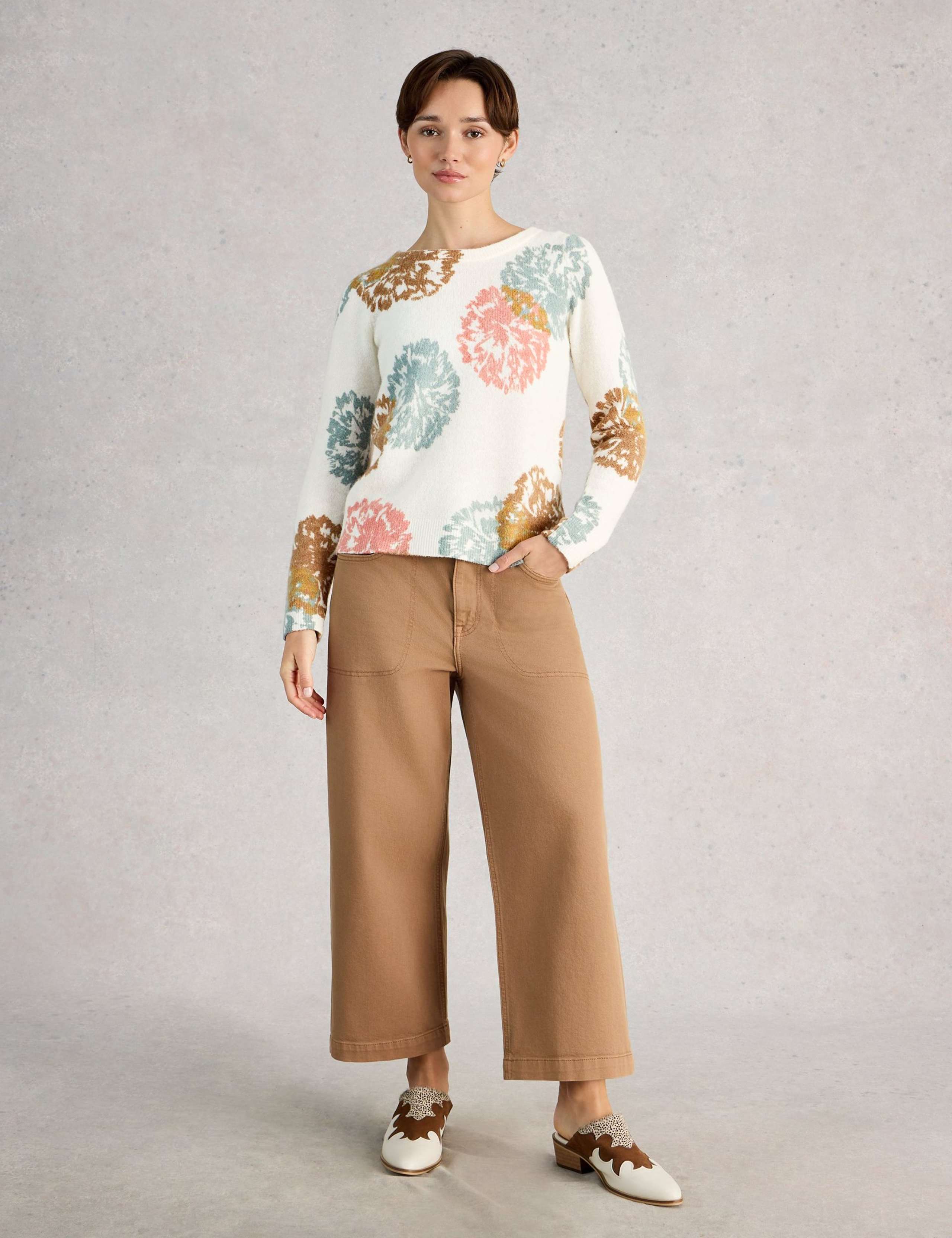 Wool Blend Printed Jumper 1 of 6