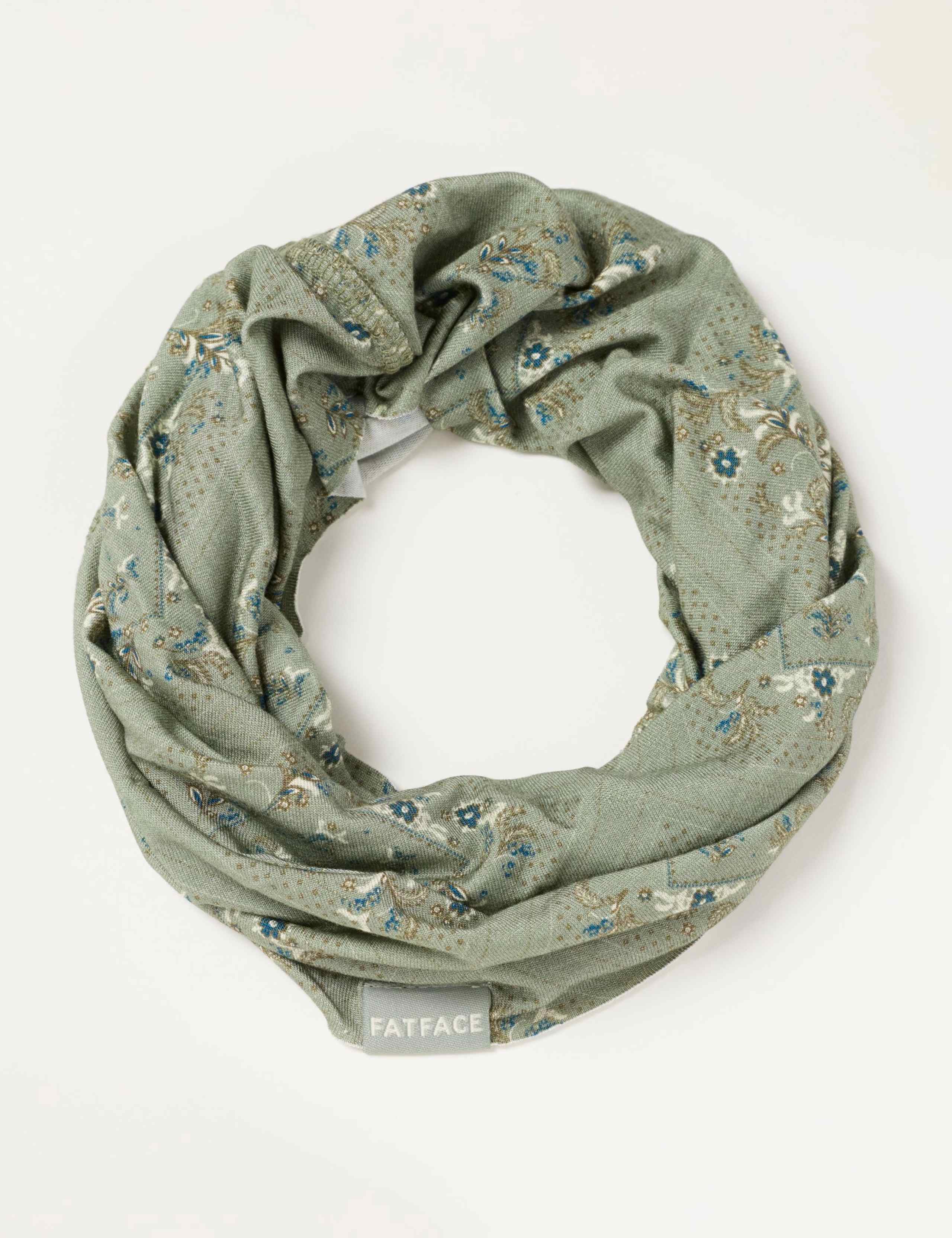 Woven Floral Snood - bandana - doesn't match 1 of 3