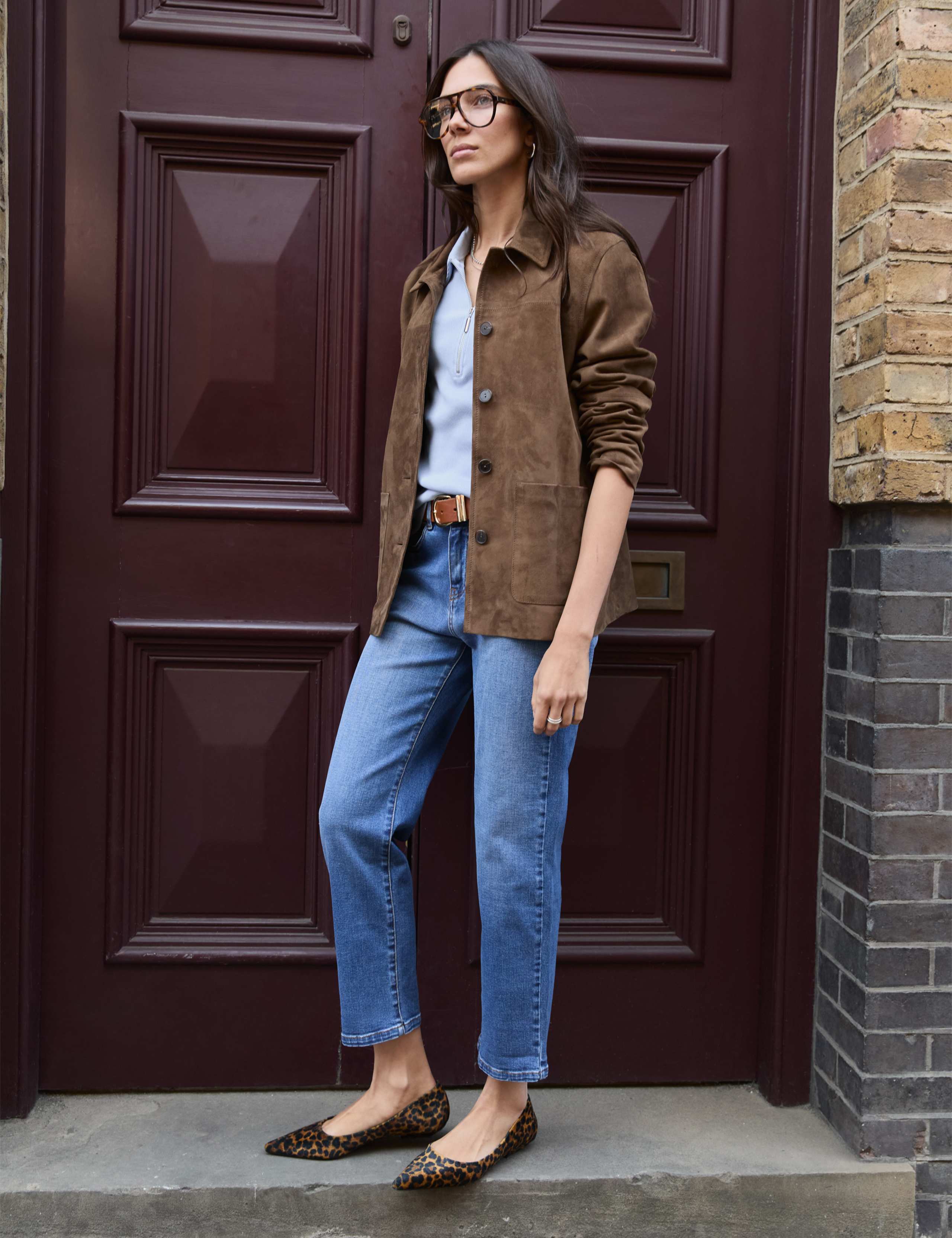 Boyfriend High Waisted Cropped Jeans 4 of 6