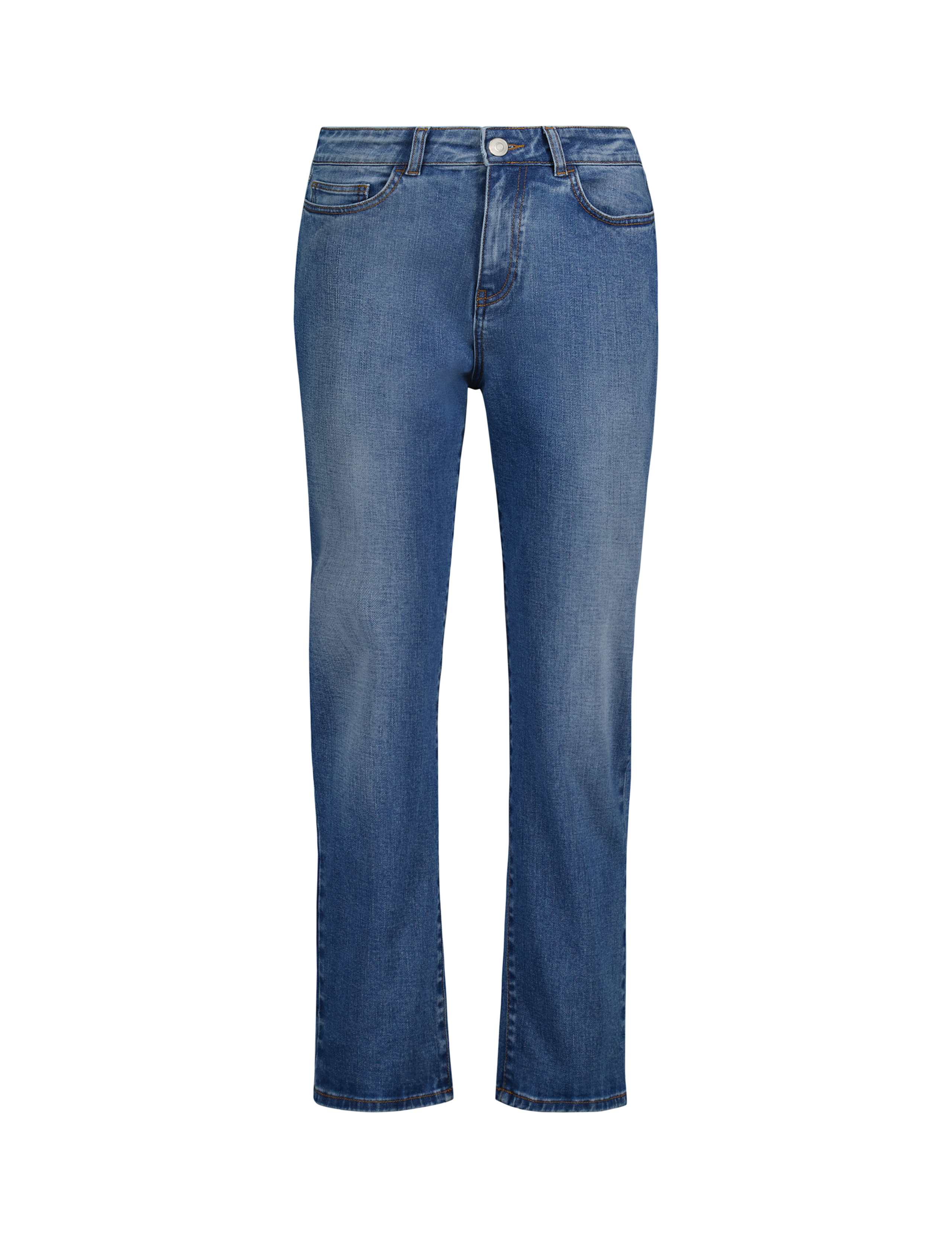 Boyfriend High Waisted Cropped Jeans 2 of 6