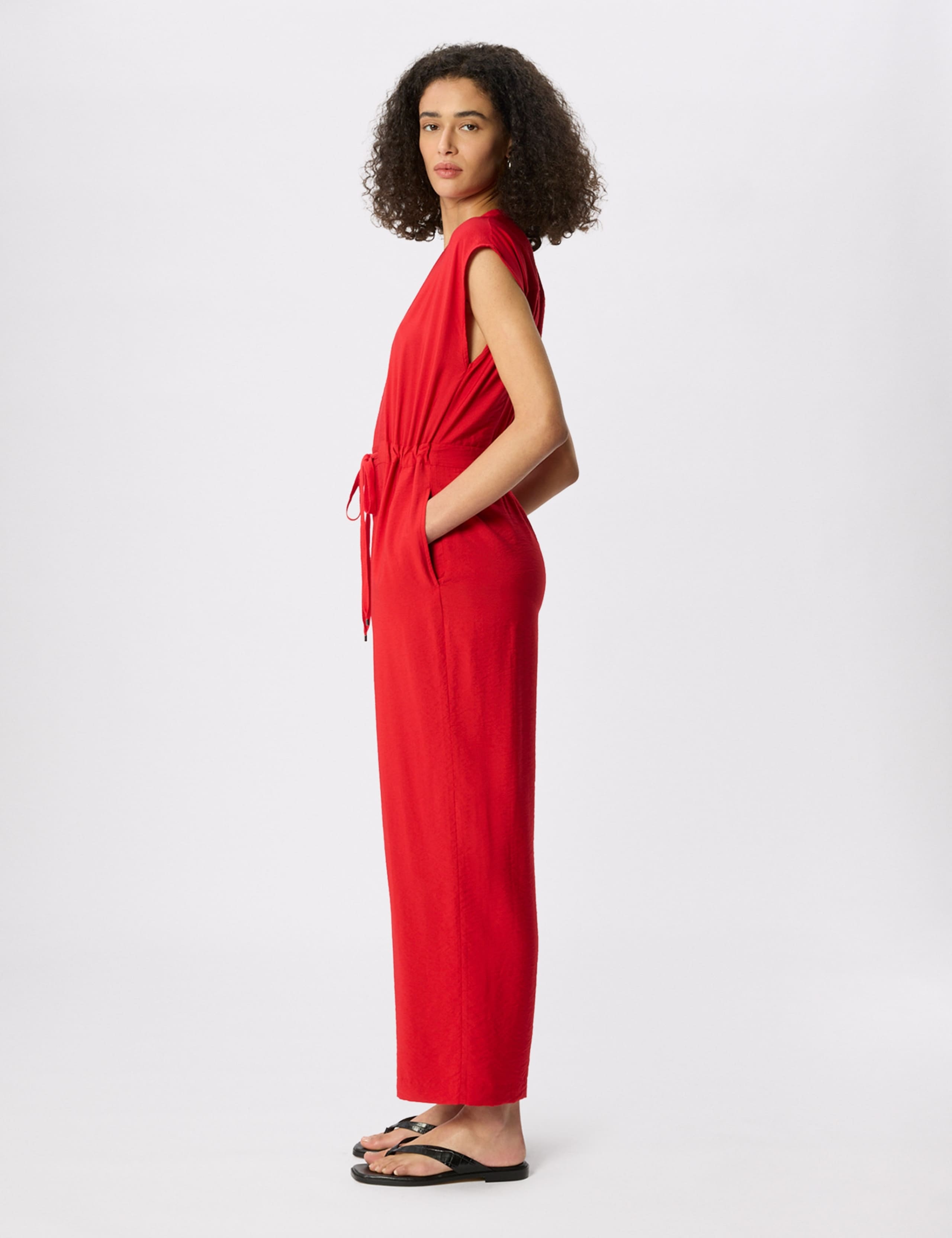 Drawstring Sleeveless Jumpsuit 3 of 6