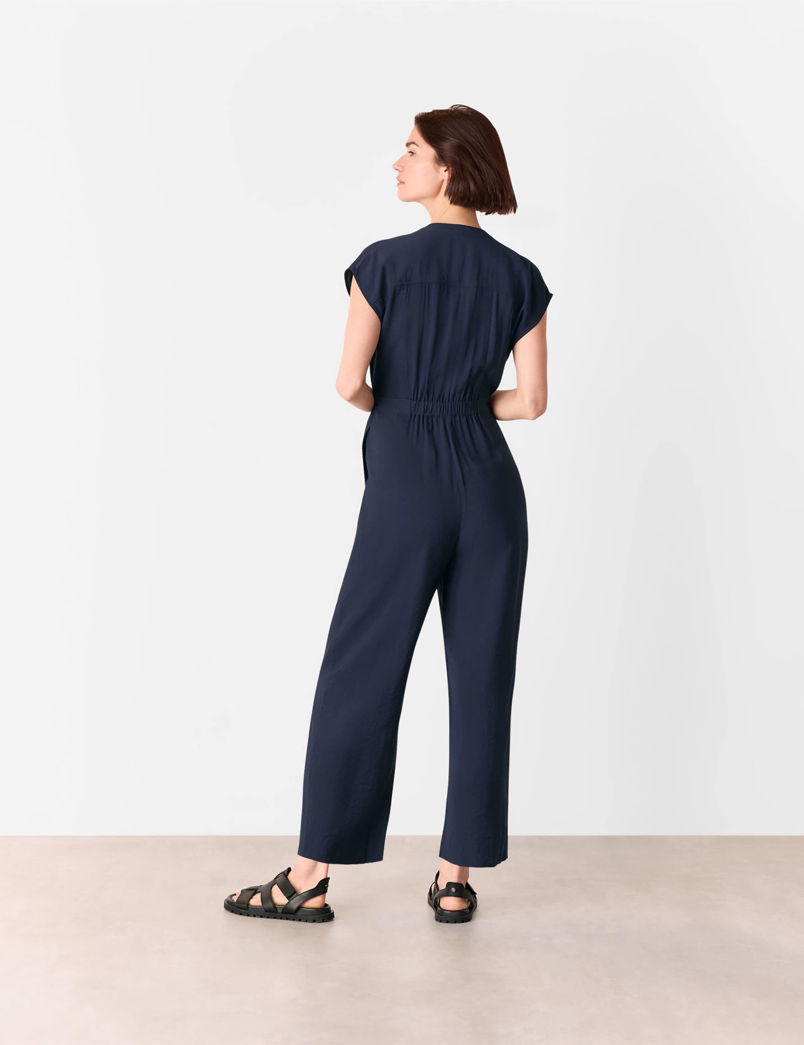 Drawstring Sleeveless Jumpsuit 3 of 4