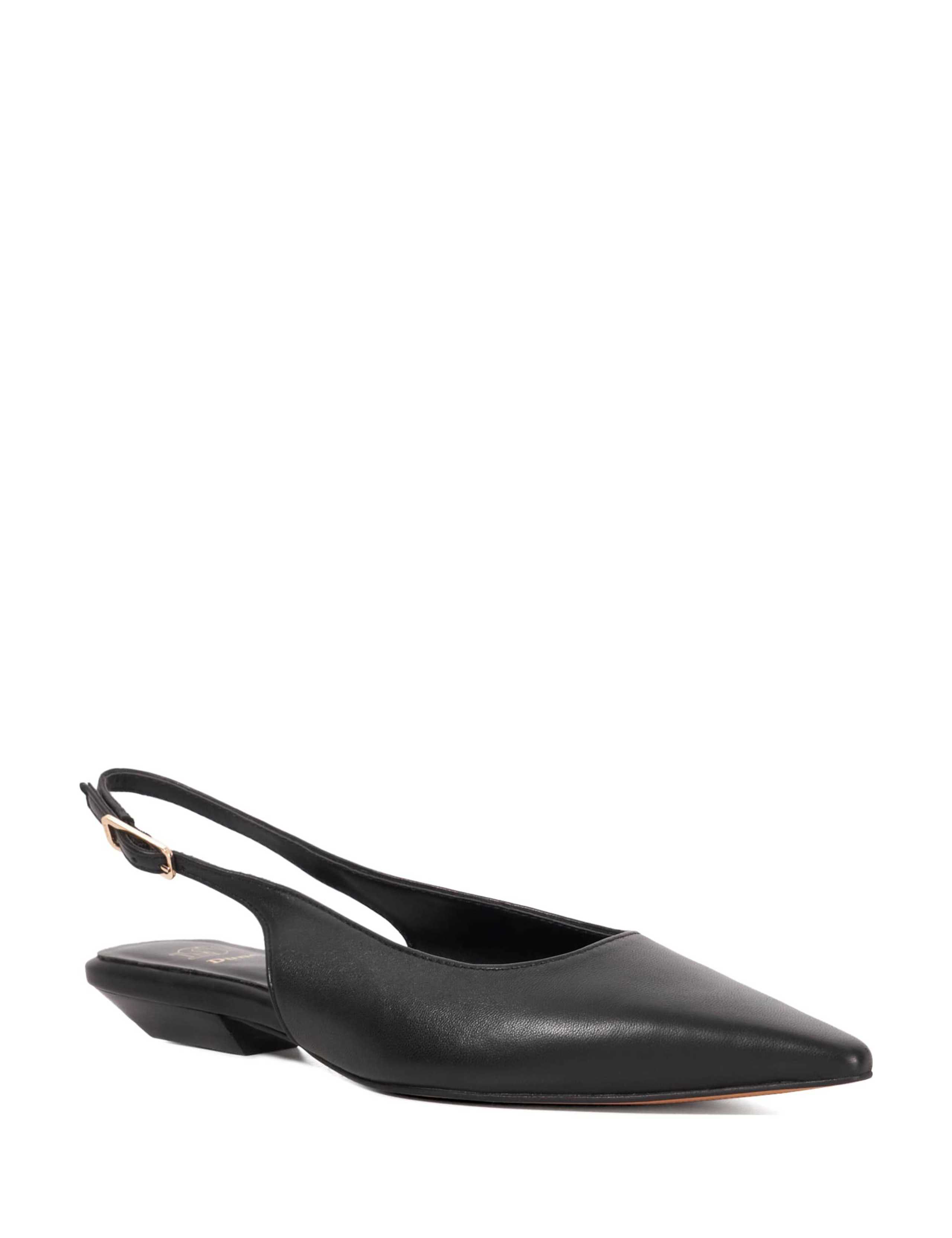 Suede Kitten Heel Slingback Shoes 2 of 5