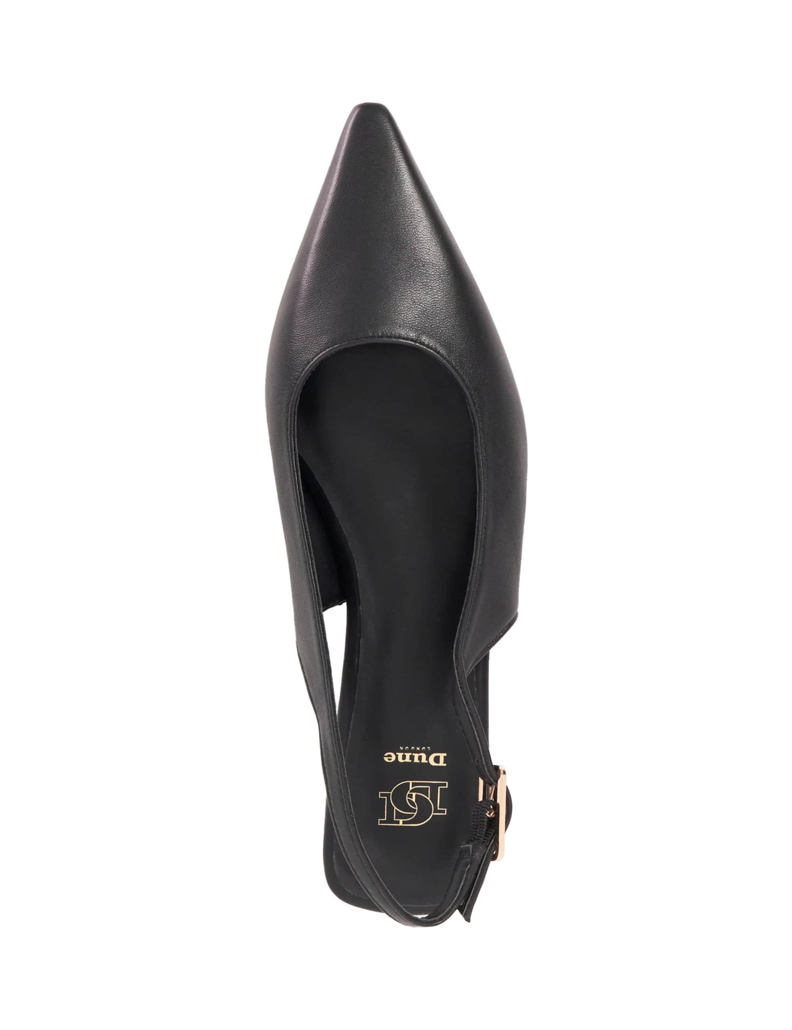 Suede Kitten Heel Slingback Shoes 4 of 5
