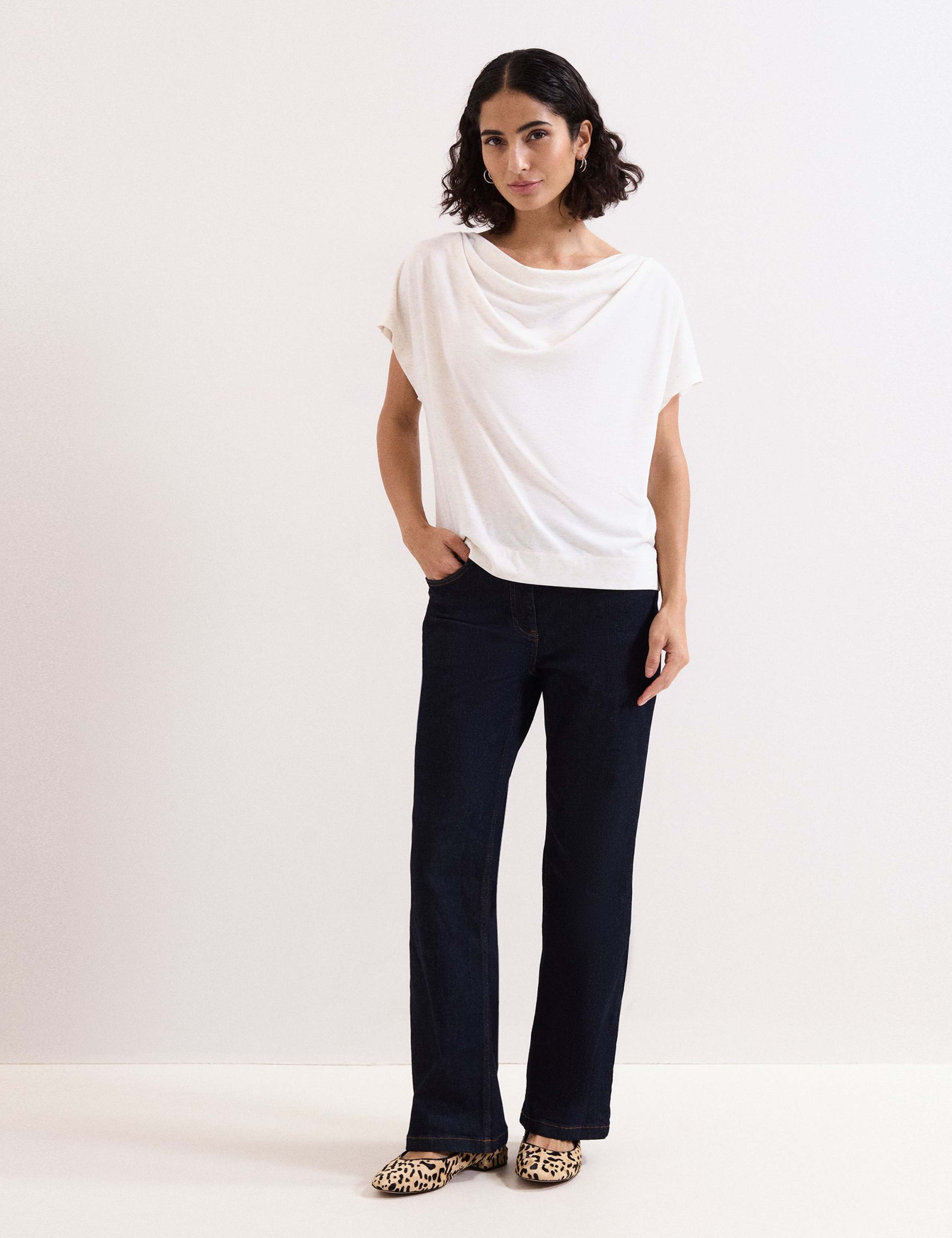 Cowl Neck Top 1 of 6
