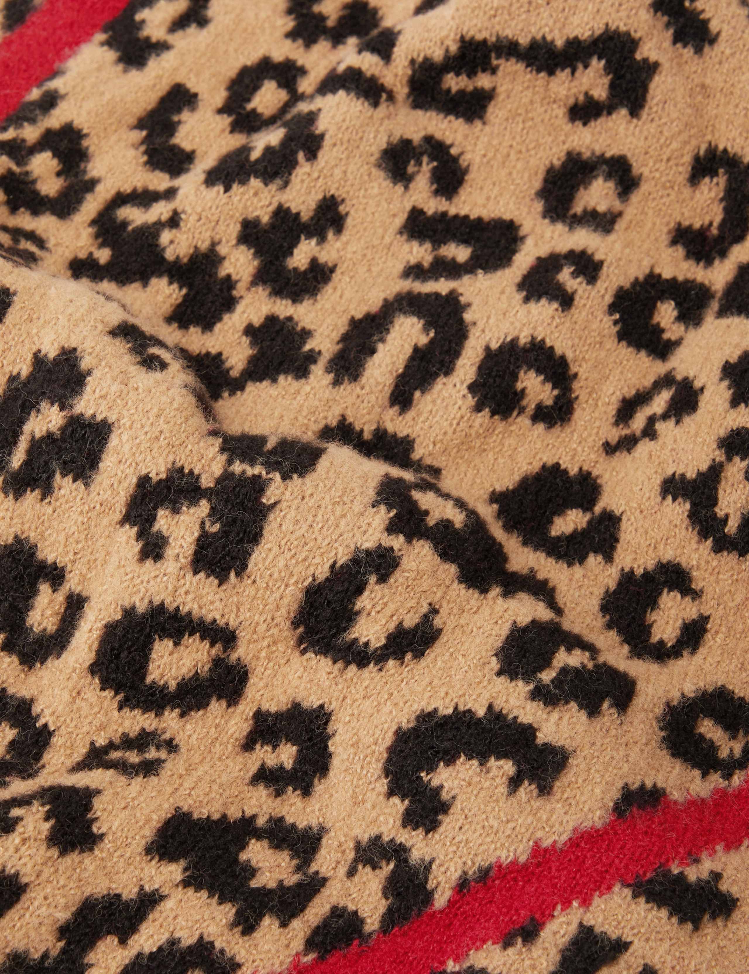 Leopard Print Triangle Scarf 2 of 2