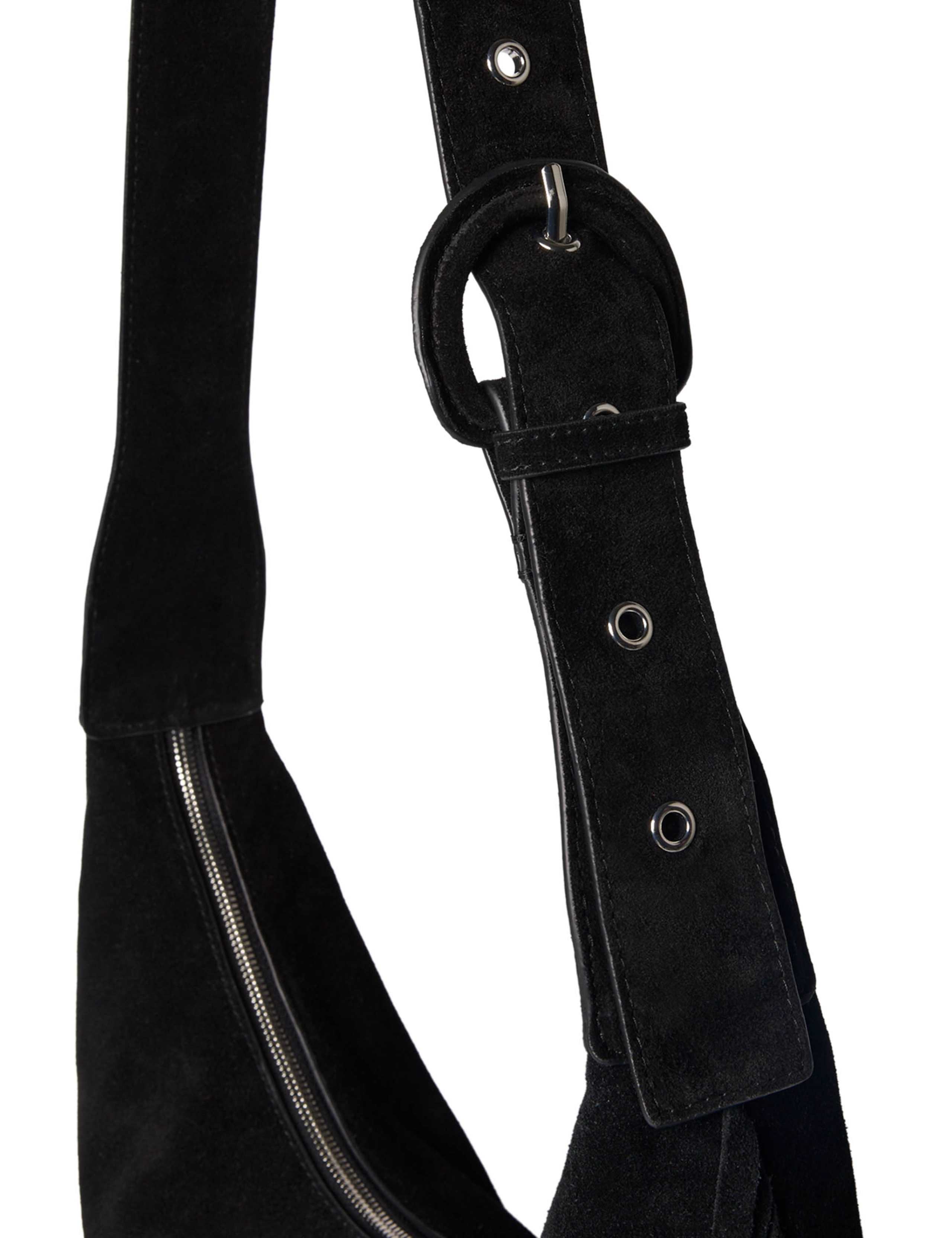 Suede Fringed Shoulder Bag 3 of 3