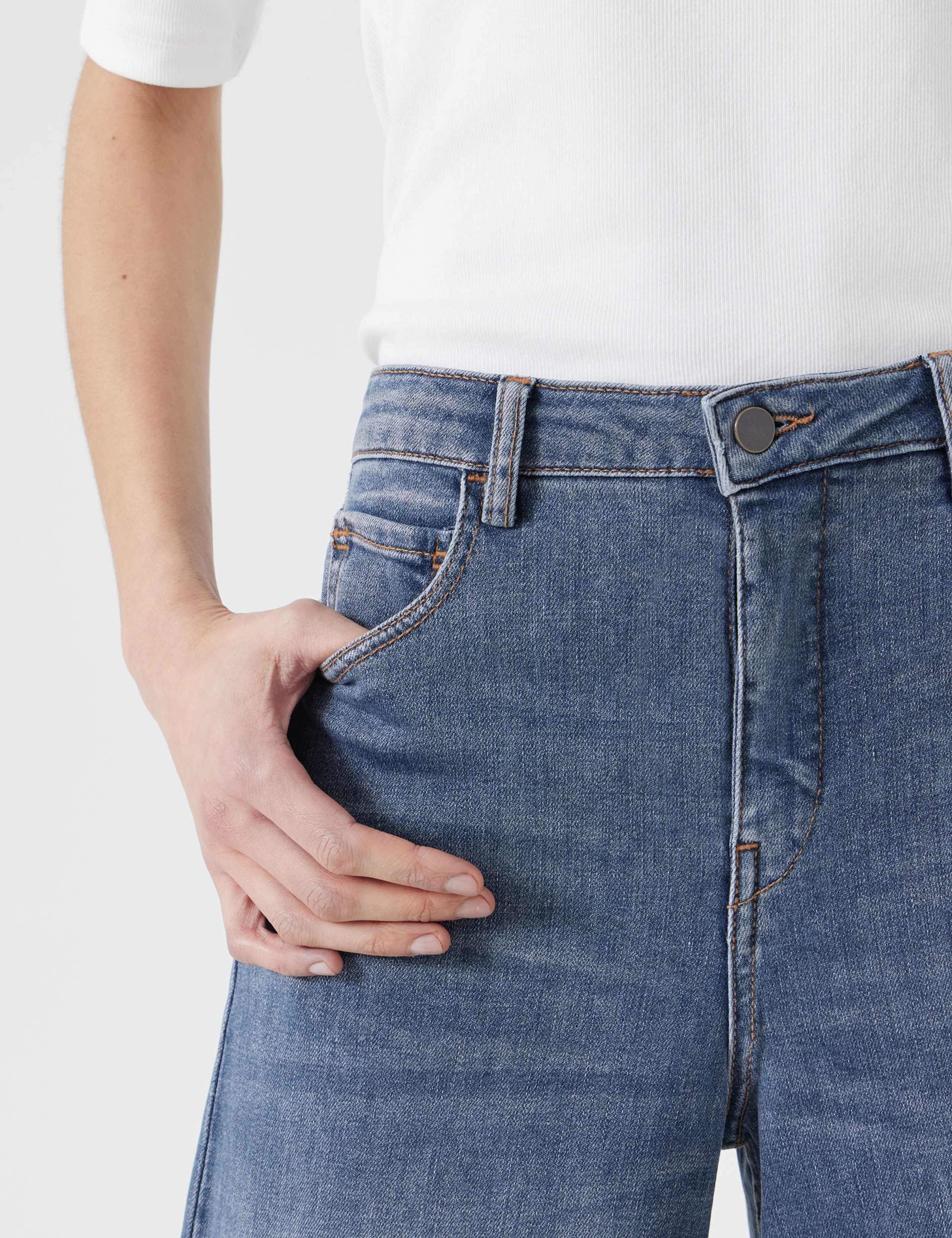 Mid Rise Wide Leg Jeans 5 of 5