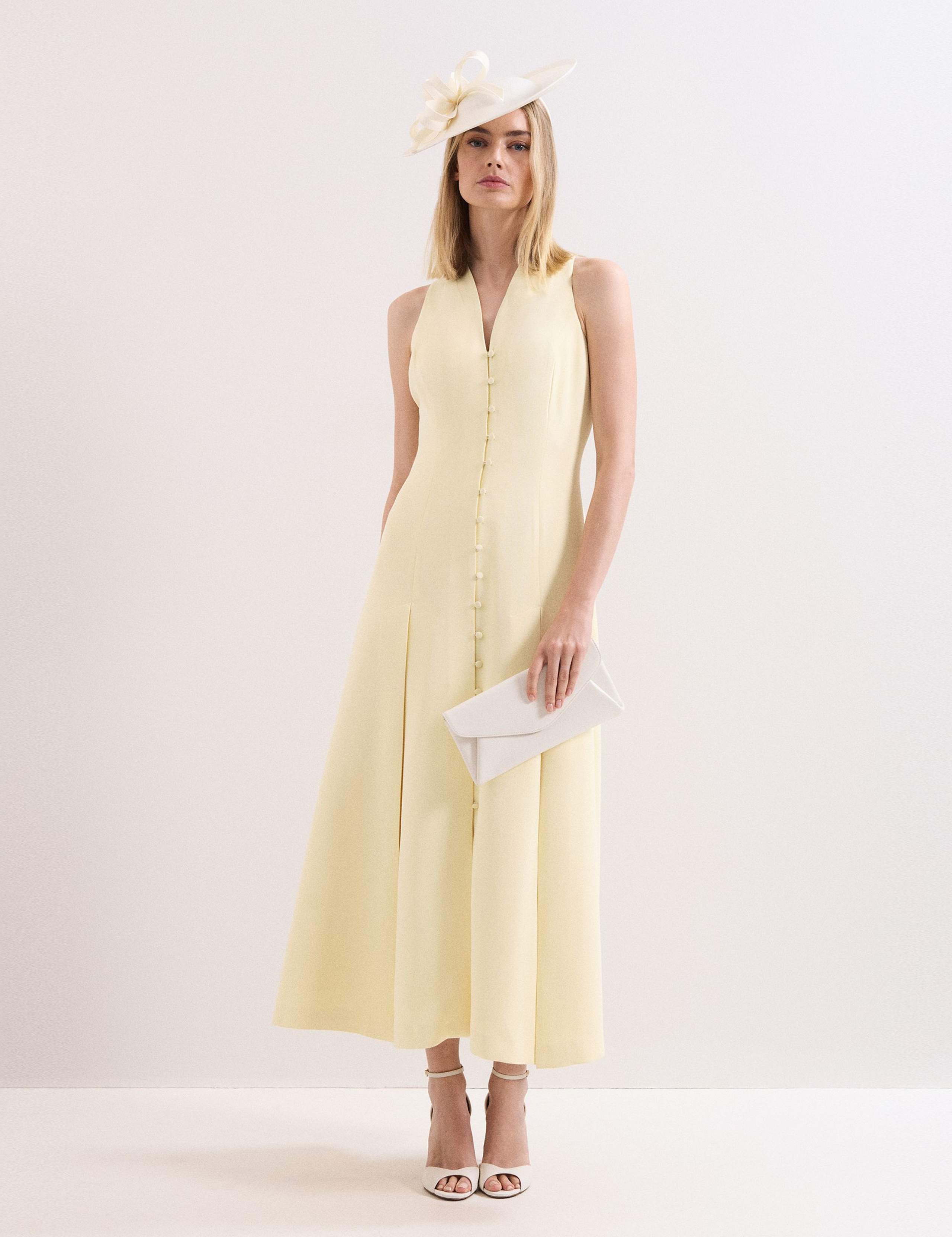 V-Neck Midaxi Skater Dress 3 of 8