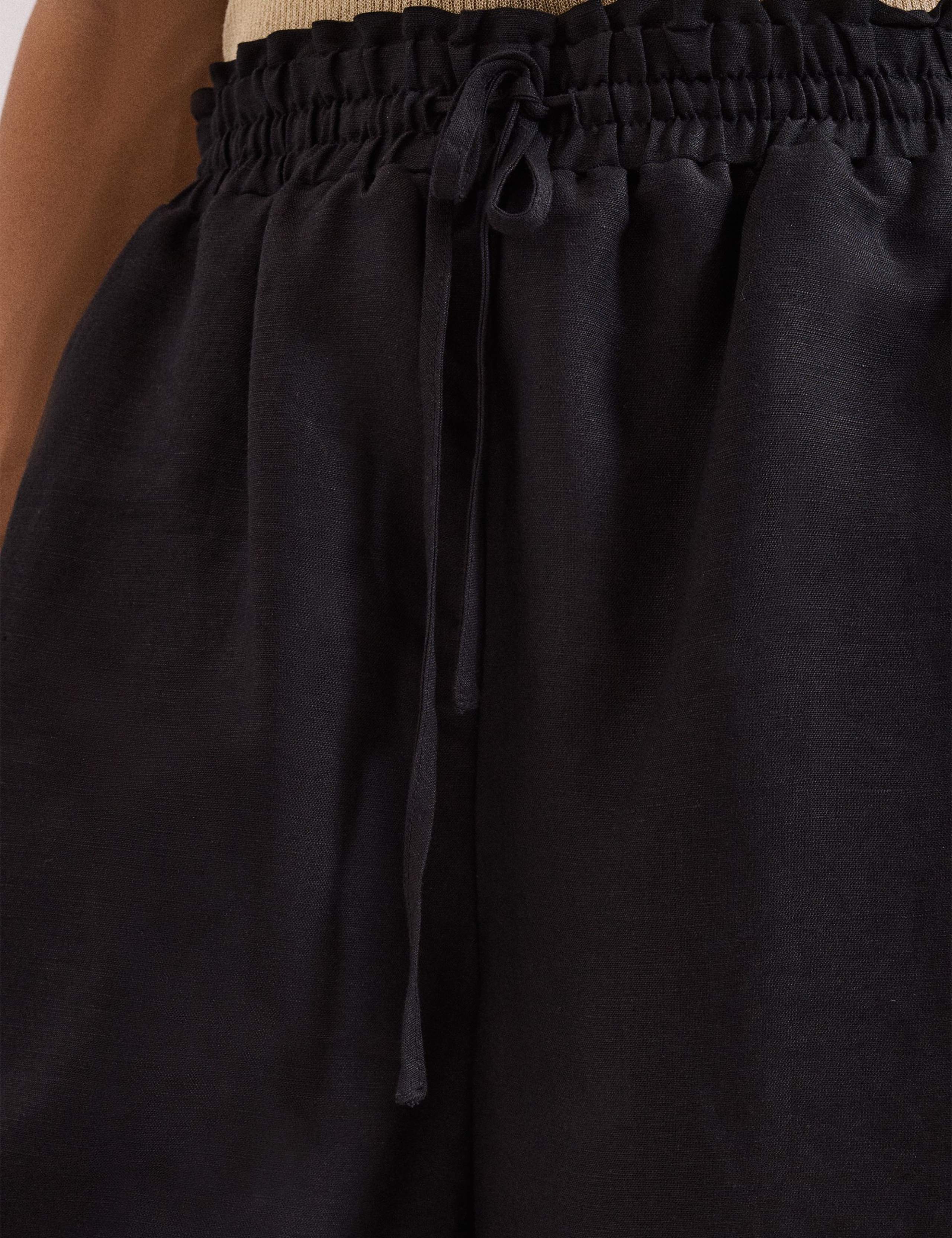 Linen Rich Wide Leg Trousers 6 of 6