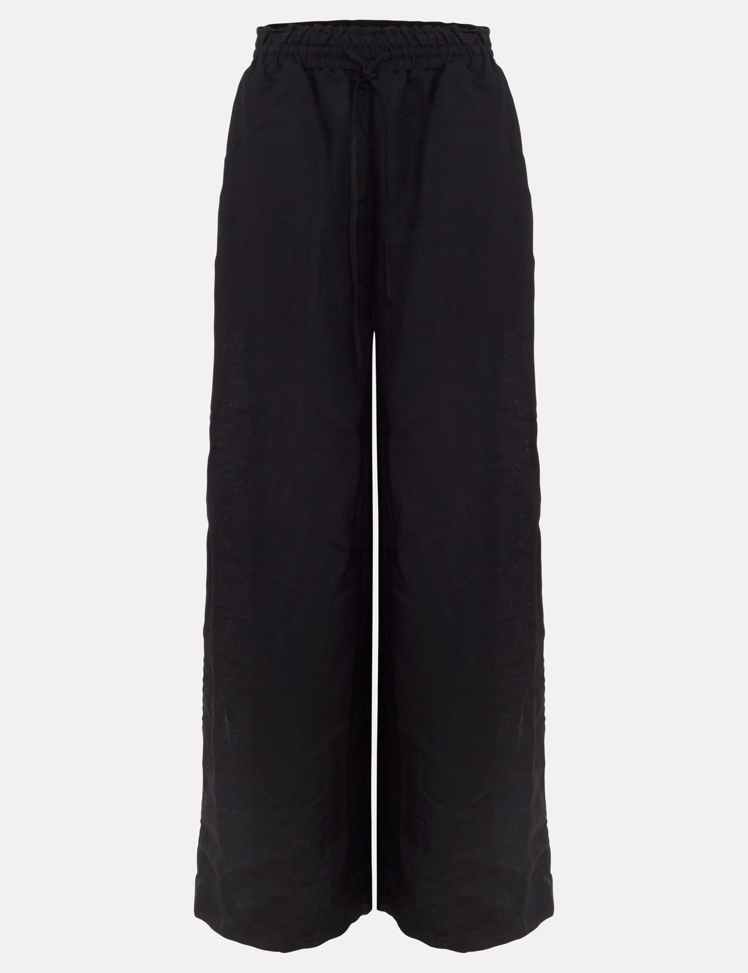 Linen Rich Wide Leg Trousers 2 of 6