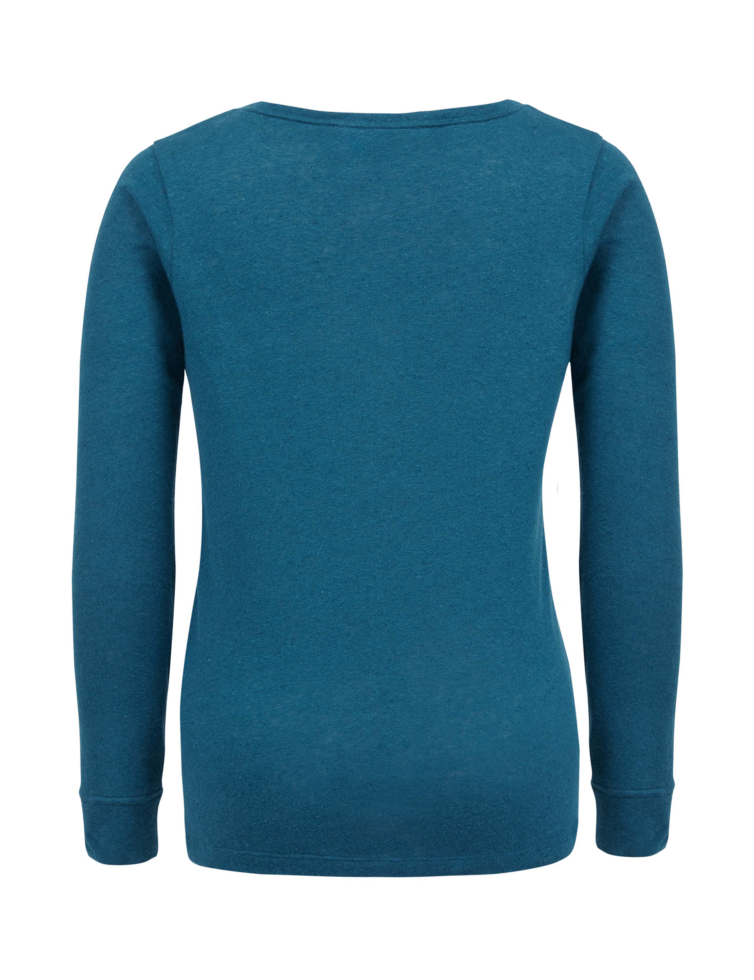 Linen Blend Henley Top 4 of 6