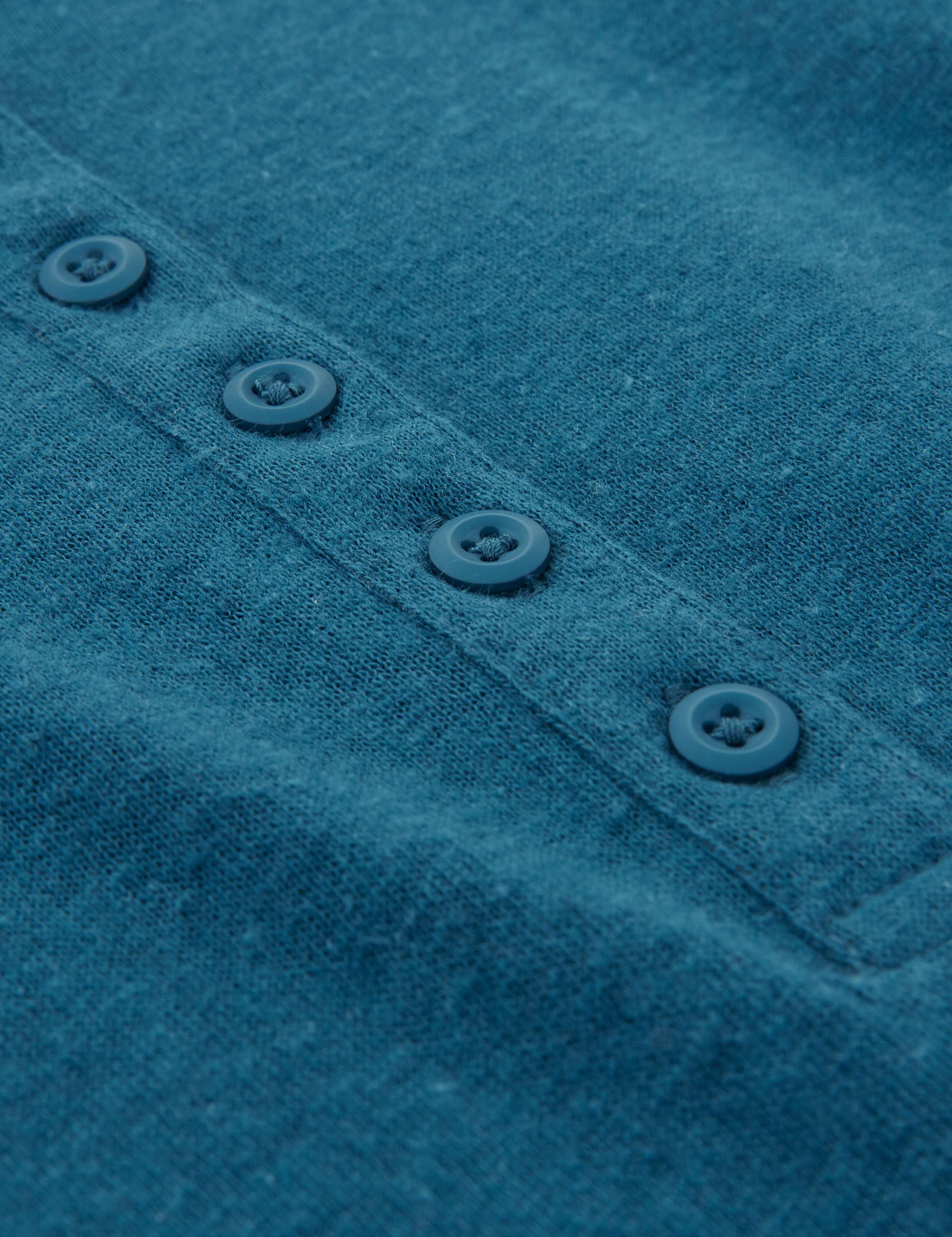 Linen Blend Henley Top 5 of 6