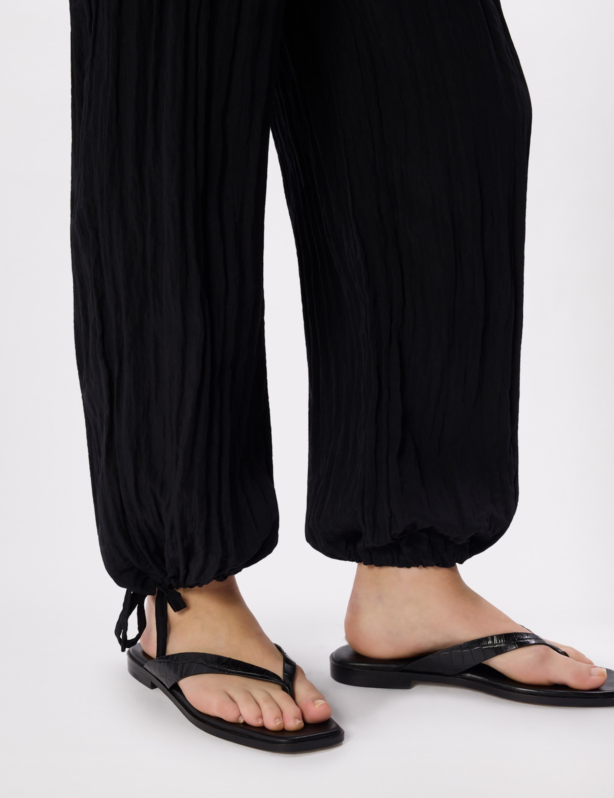 Textured Relaxed Cuffed Trousers 5 of 6