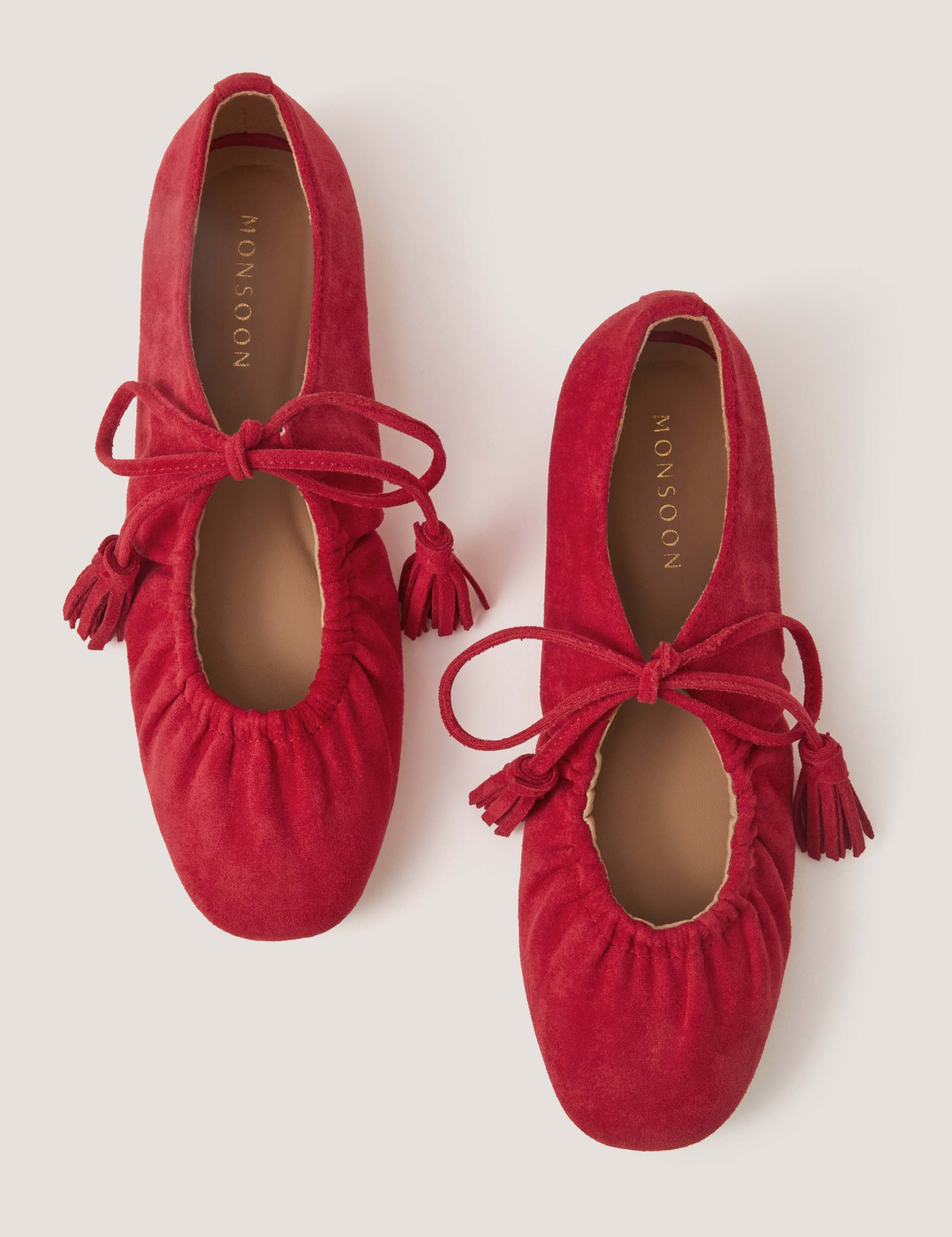 Tassel Flat Ballet Pumps 2 of 3