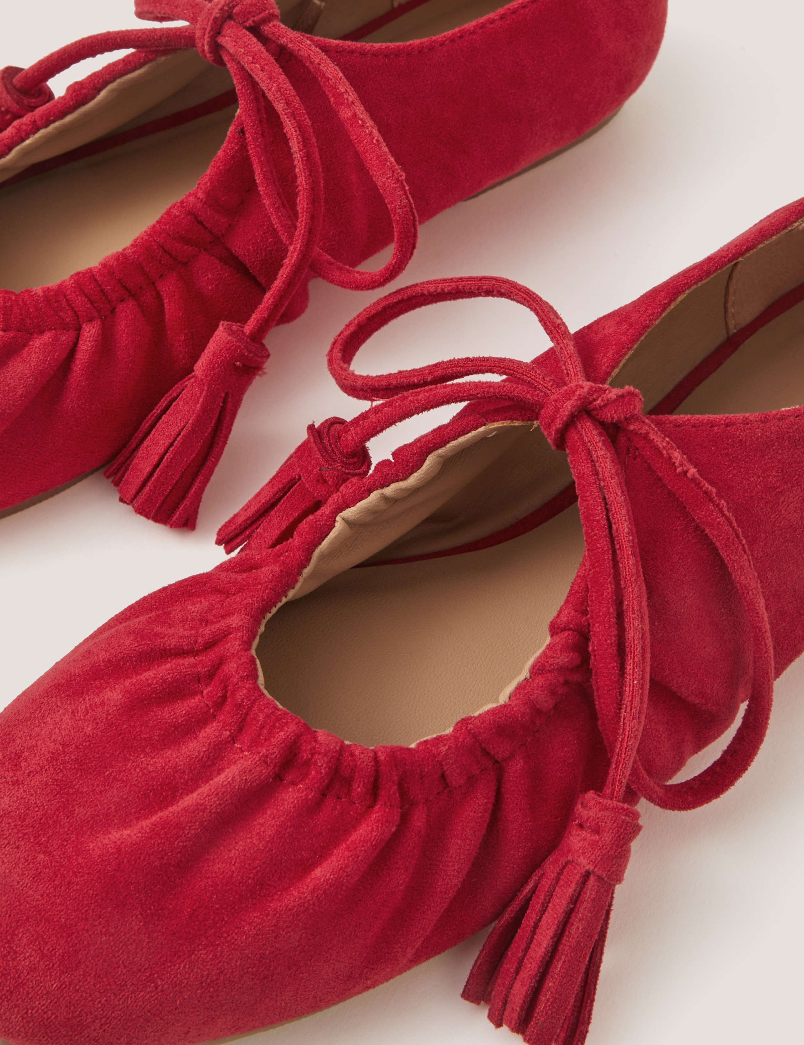 Tassel Flat Ballet Pumps 3 of 3