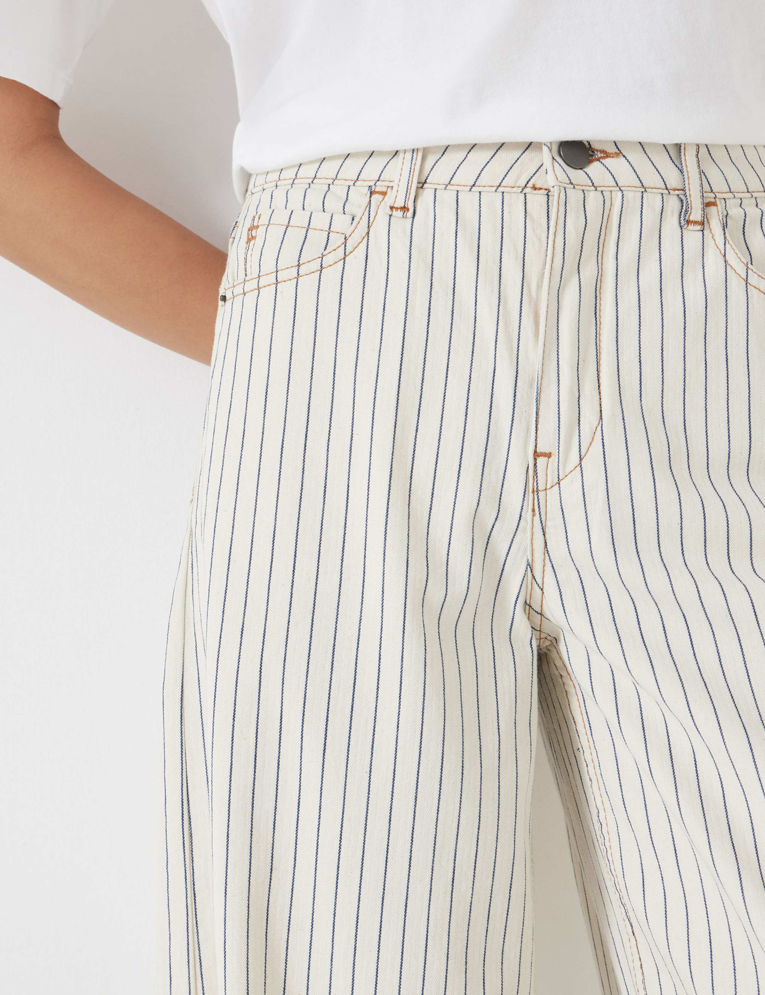 Nessa High Waisted Wide Leg Jeans 5 of 6