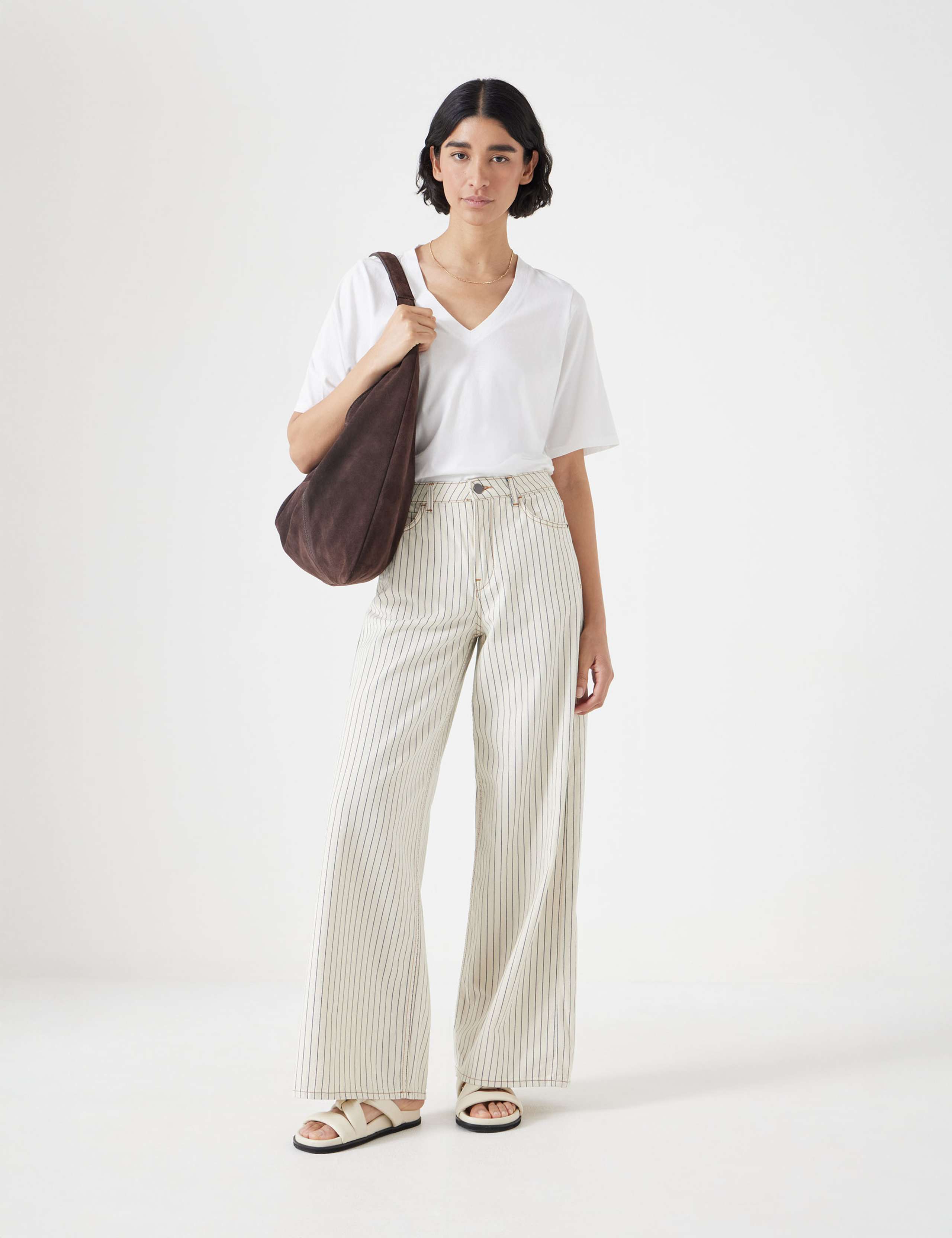 Nessa High Waisted Wide Leg Jeans 6 of 6