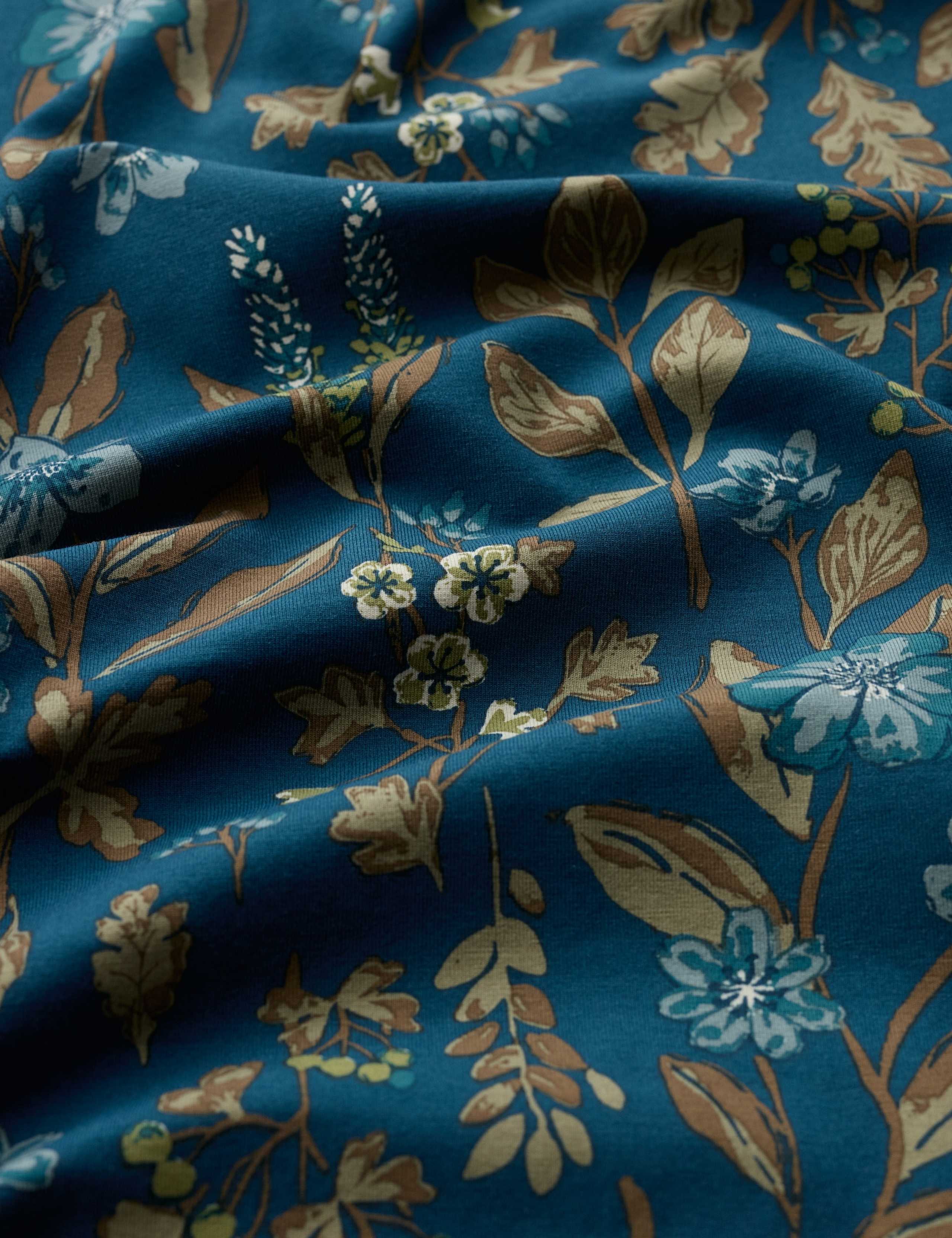 Cotton Rich Floral Fitted Top 5 of 5