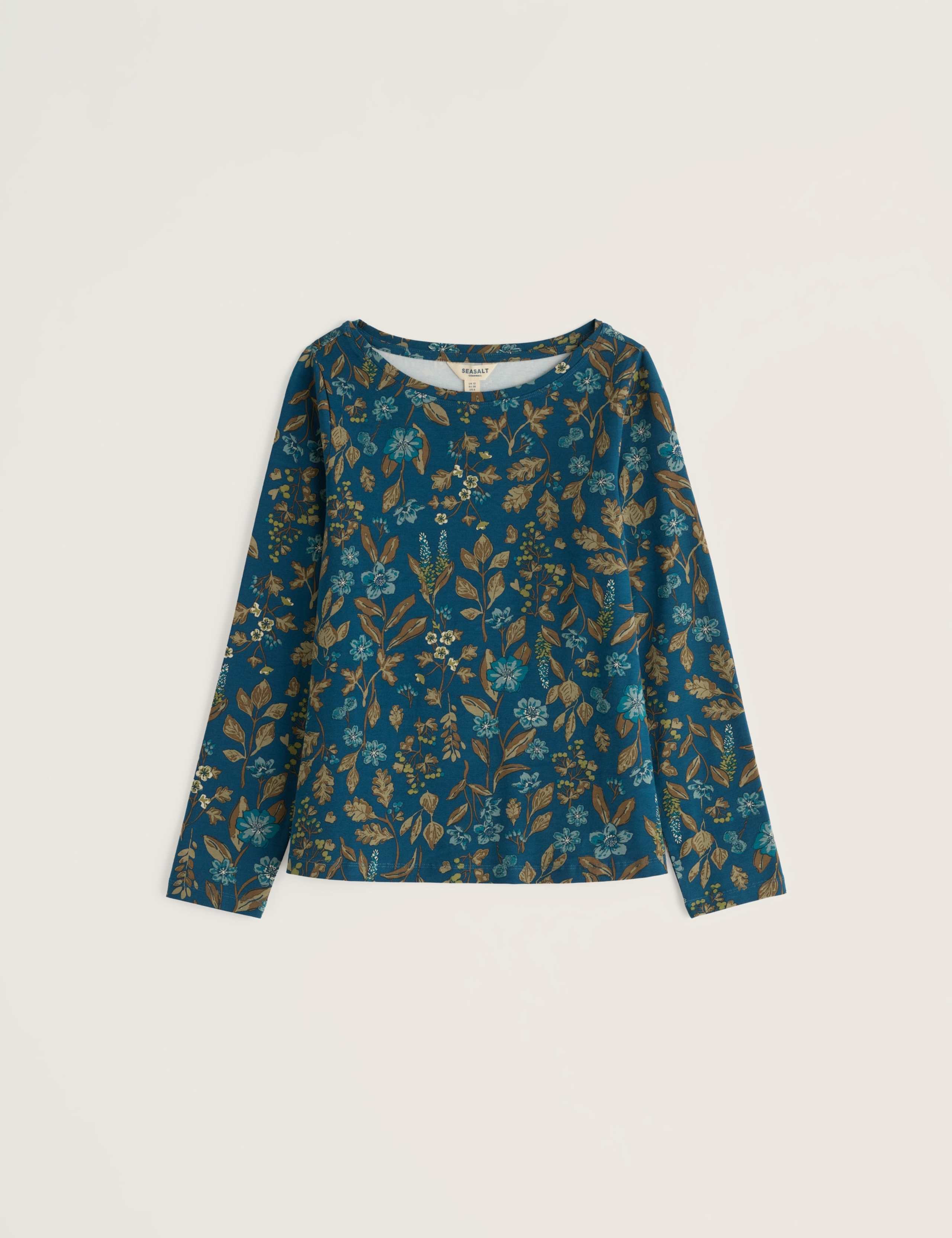 Cotton Rich Floral Fitted Top 2 of 5