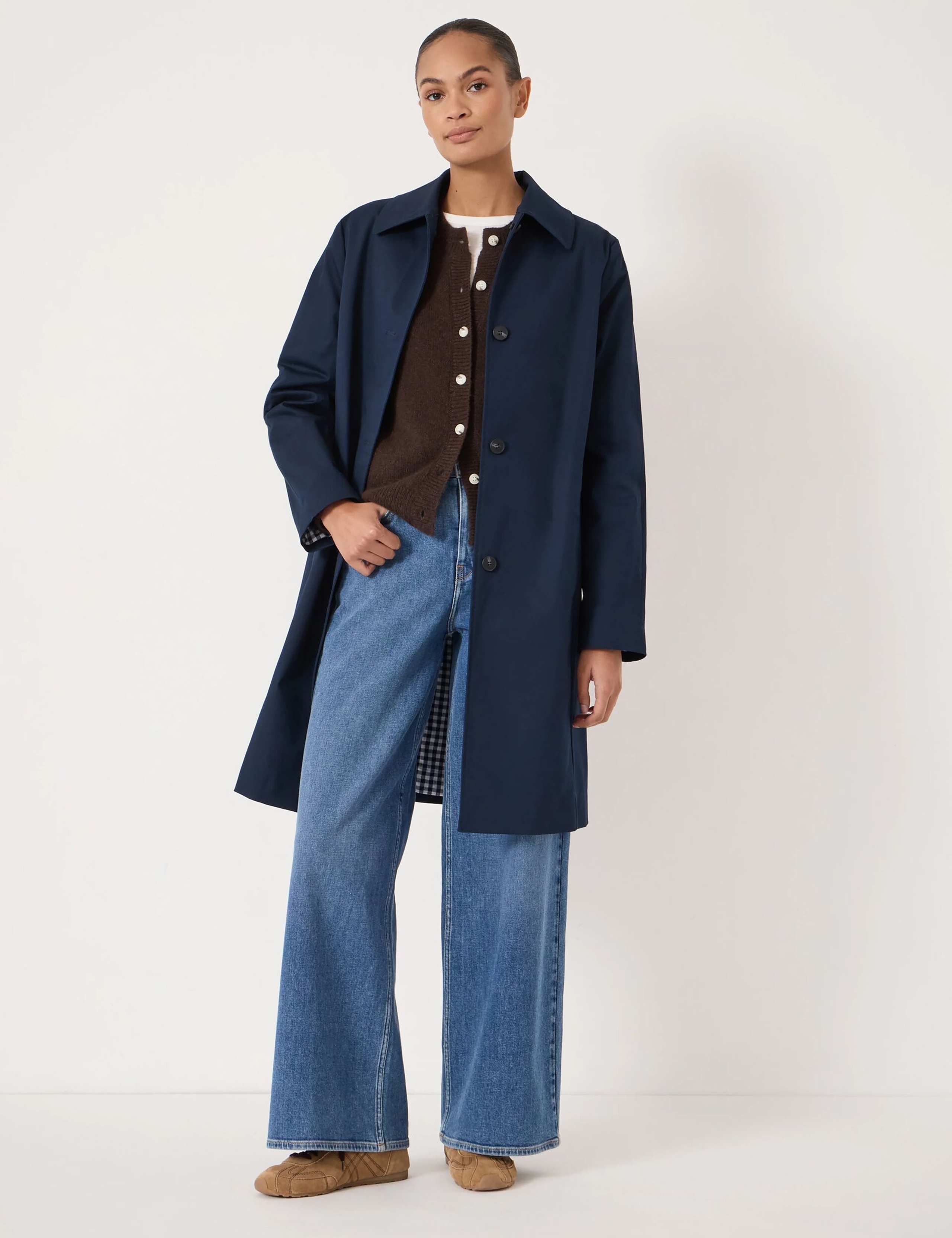 High Waisted Wide Leg Jeans 4 of 6